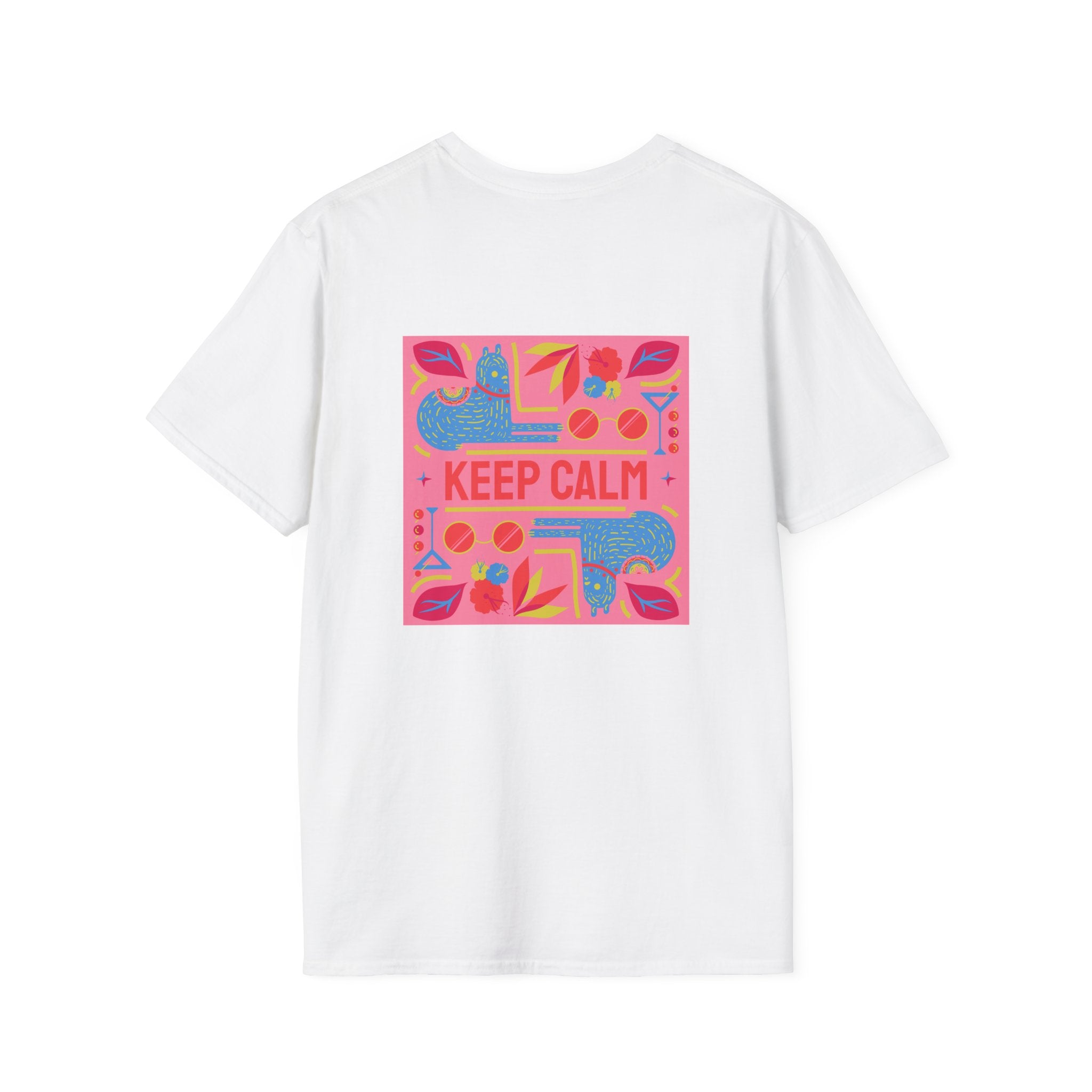 Keep Calm Floral Graphic T-Shirt