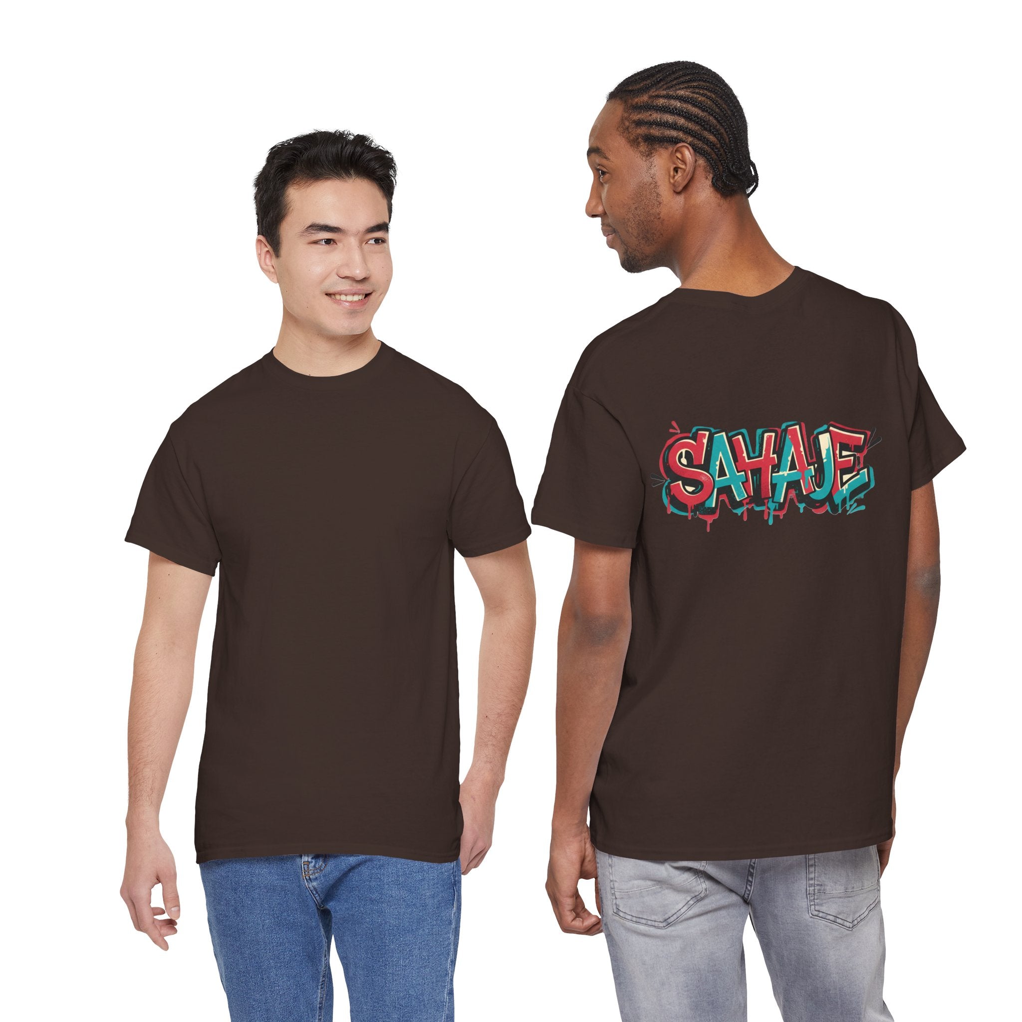 Graffiti "SAVAJE" Tee - Urban Streetwear Graphic T-Shirt