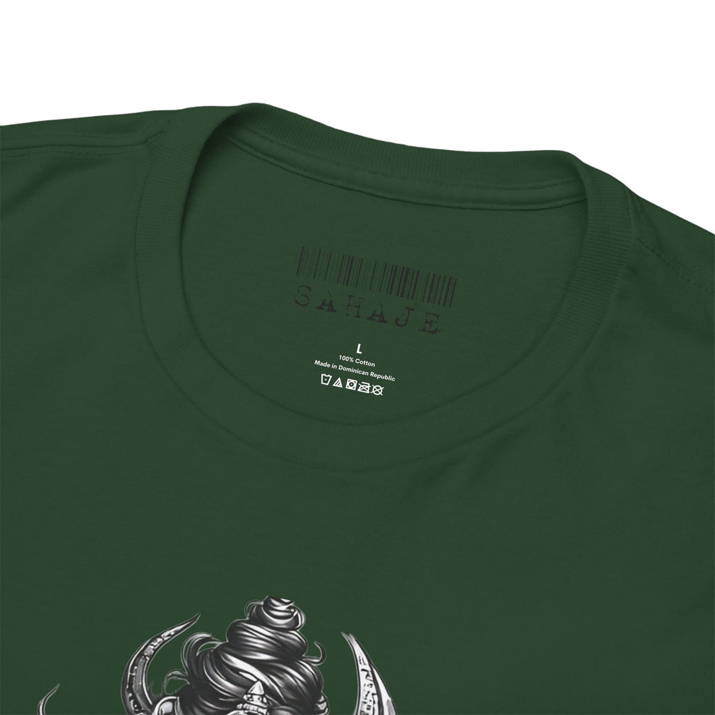 Shiva Portrait Tee — Hindu God Shiva Graphic T-Shirt