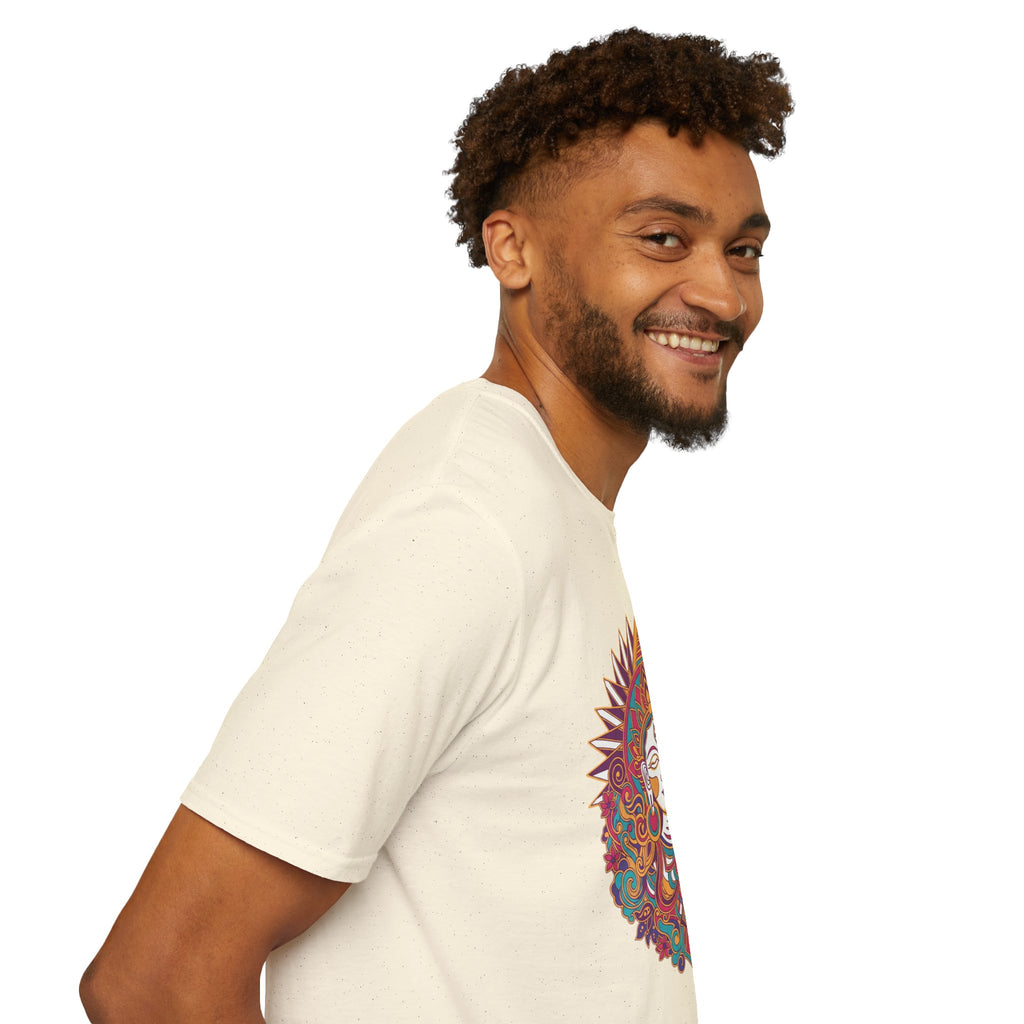 Mandala Goddess T-Shirt — Colorful Floral Spiritual Tee