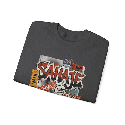Sahajee Graphic Crewneck Sweatshirt — Urban Tagline Streetwear