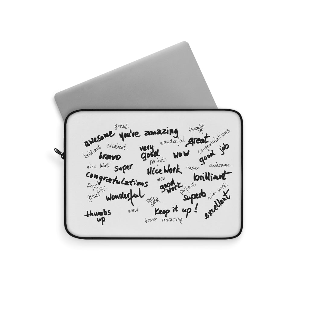 Inspirational Laptop Sleeve, Motivational Notebook Case, Great Gift for Students, Encouragement Sleeve, Back to School Accessories, [...]