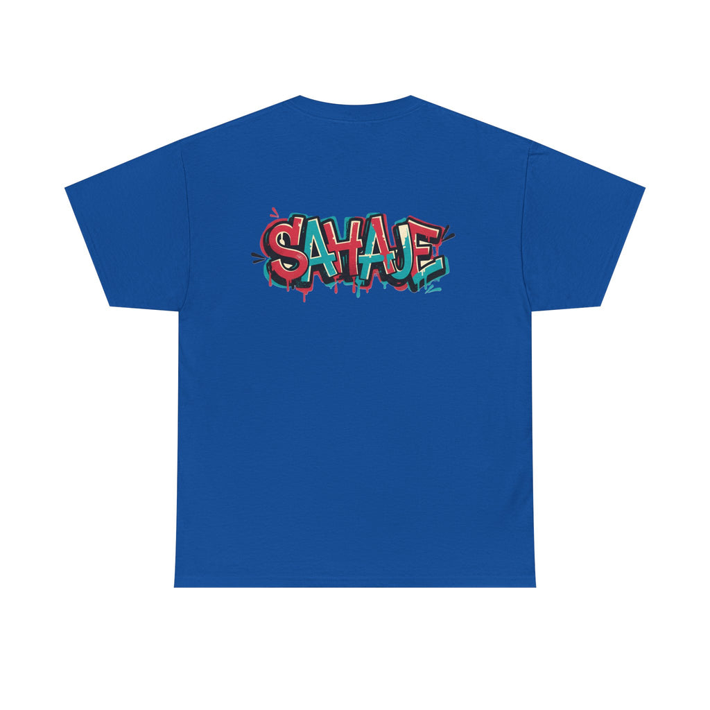 Graffiti "SAVAJE" Tee - Urban Streetwear Graphic T-Shirt