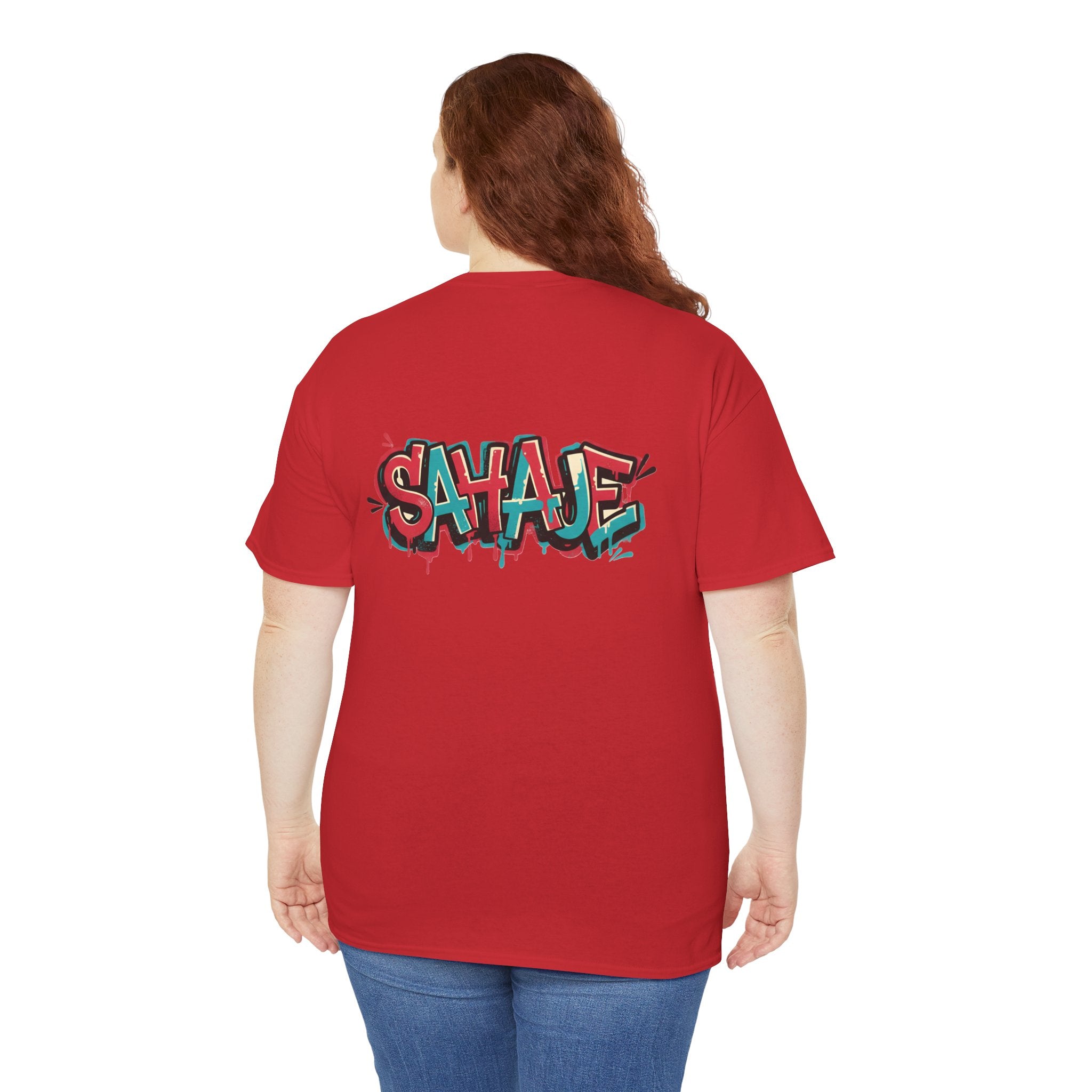Graffiti "SAVAJE" Tee - Urban Streetwear Graphic T-Shirt