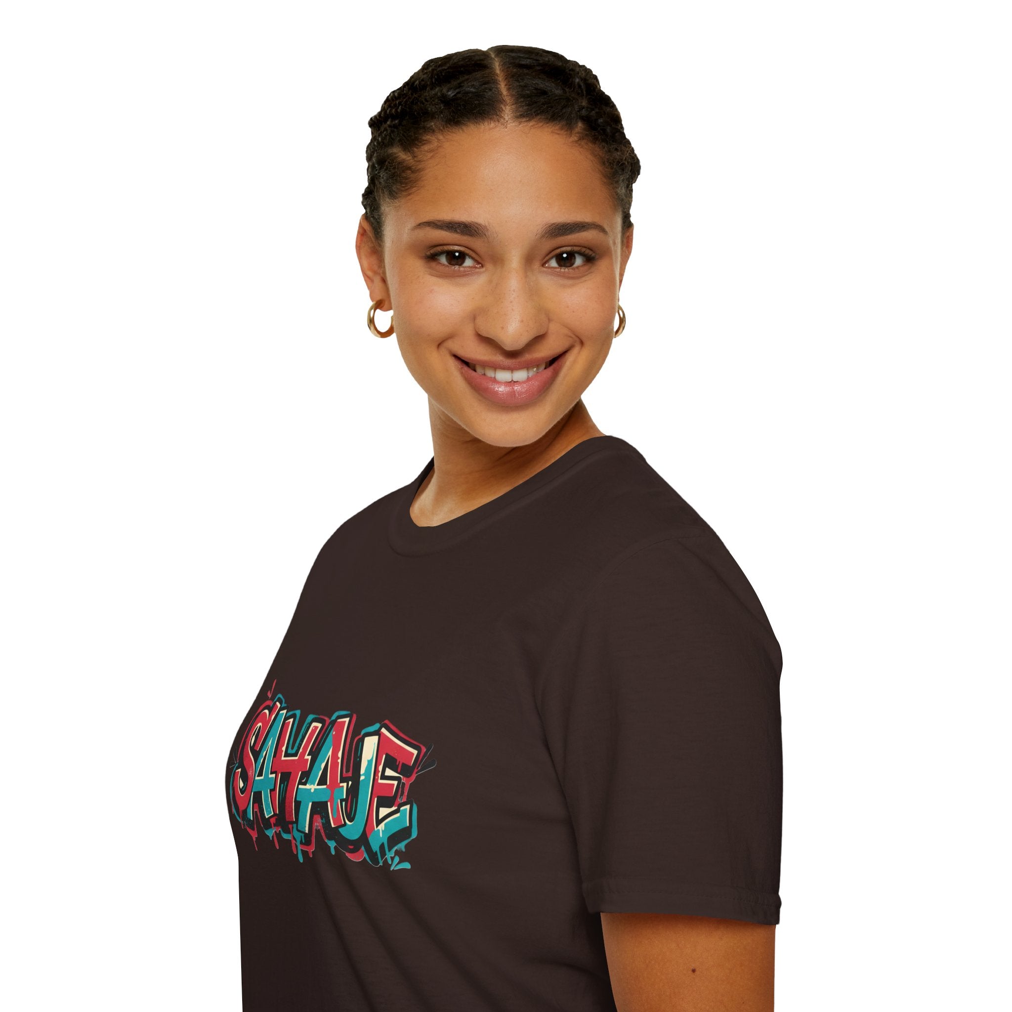 Graffiti 'SAVAGE' Tee — Urban Streetwear Graphic T-Shirt