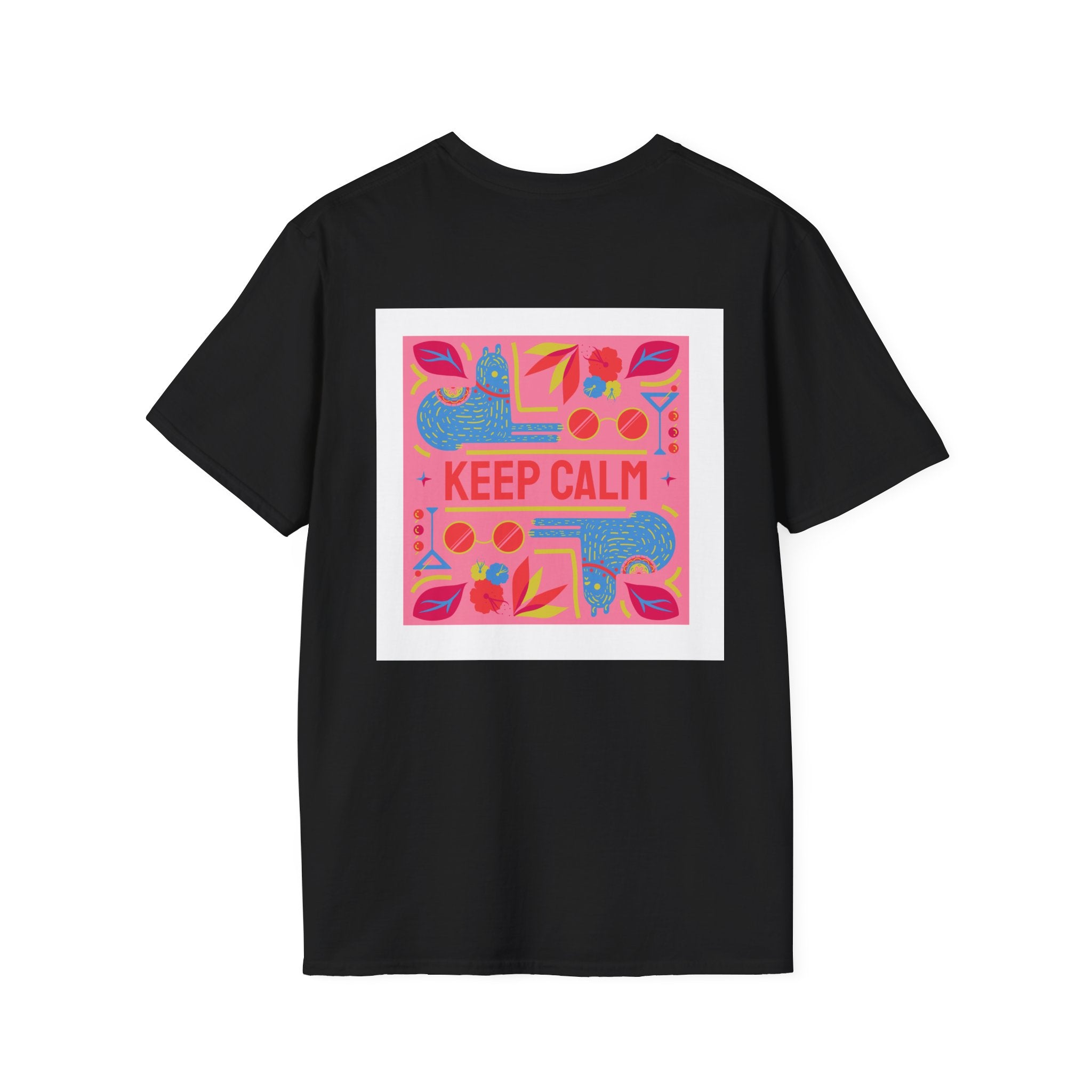 Keep Calm Floral Graphic T-Shirt