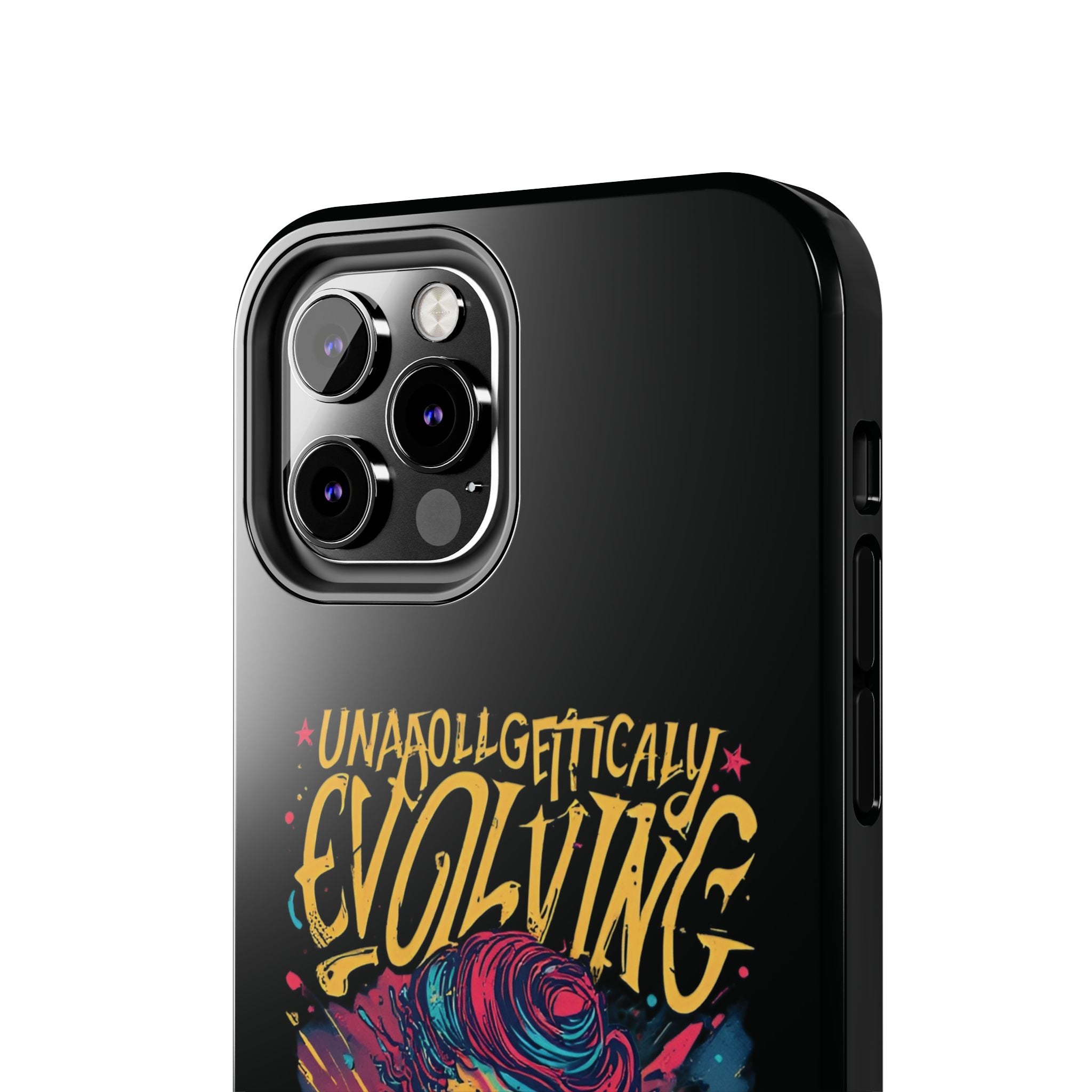 Evolving Butterfly Phone Case — "Unapologetically Evolving" Artistic Protective Case