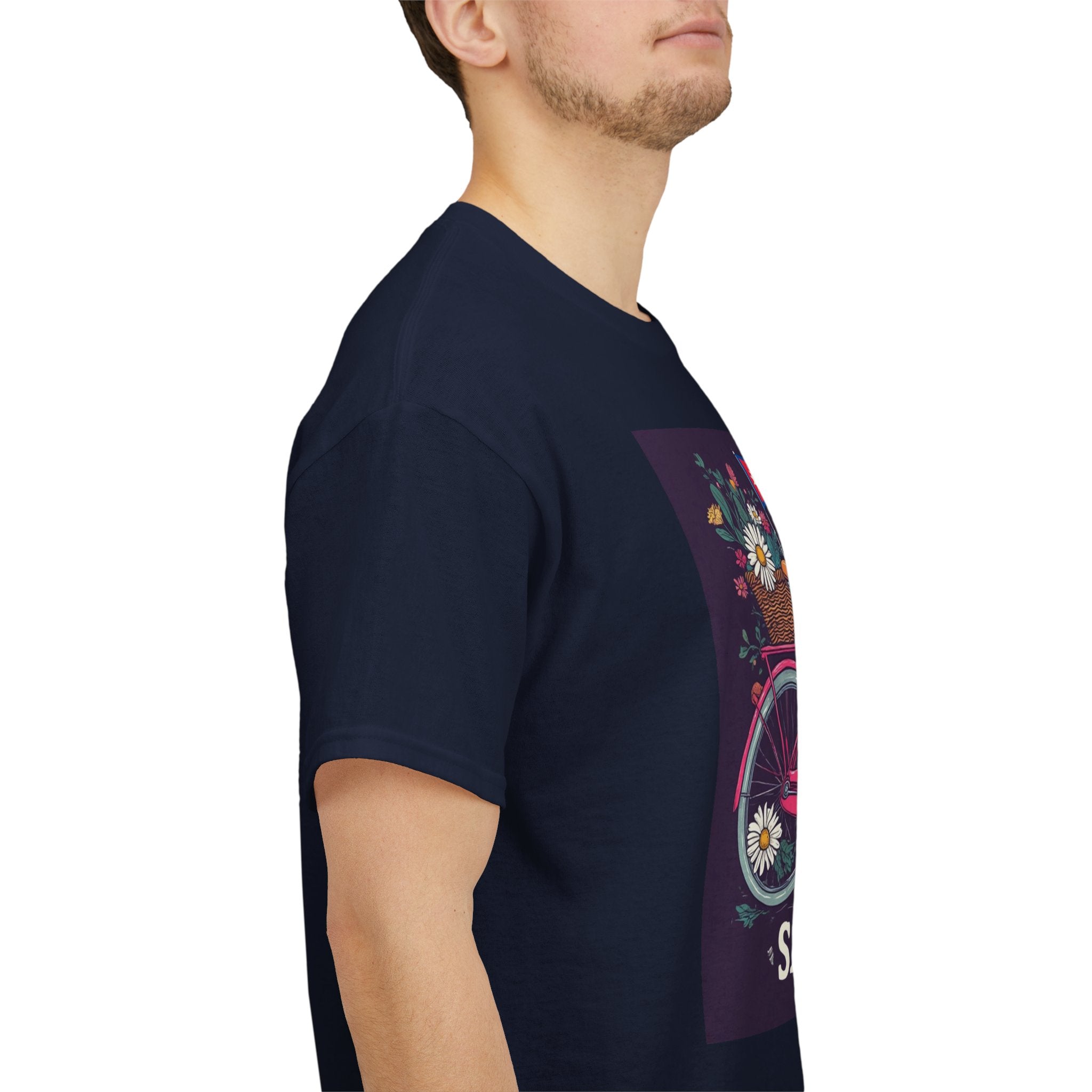 Sahaje Floral Bicycle T‑Shirt