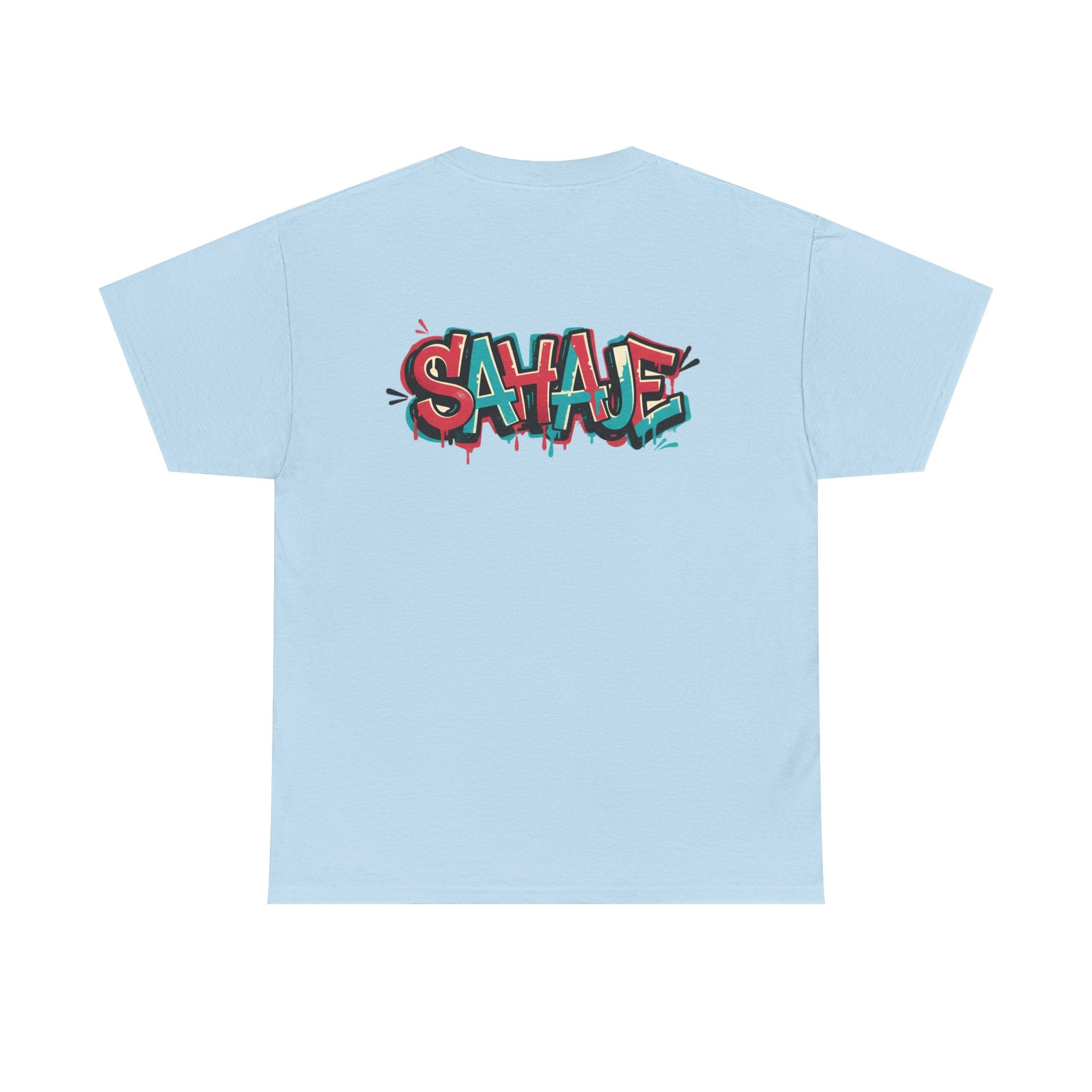 Graffiti "SAVAJE" Tee - Urban Streetwear Graphic T-Shirt
