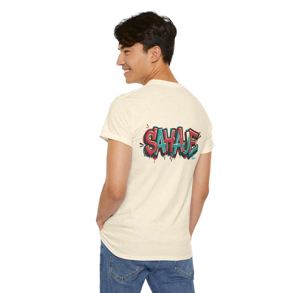 Graffiti "SAVAJE" Tee - Urban Streetwear Graphic T-Shirt
