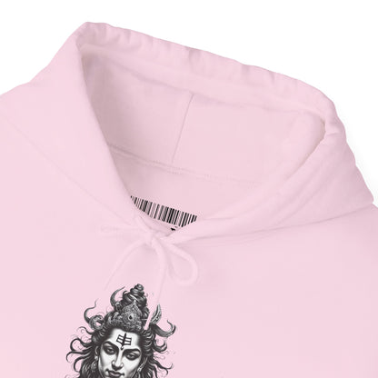 Skull Viking Hoodie — Norse Warrior Graphic Hooded Sweatshirt