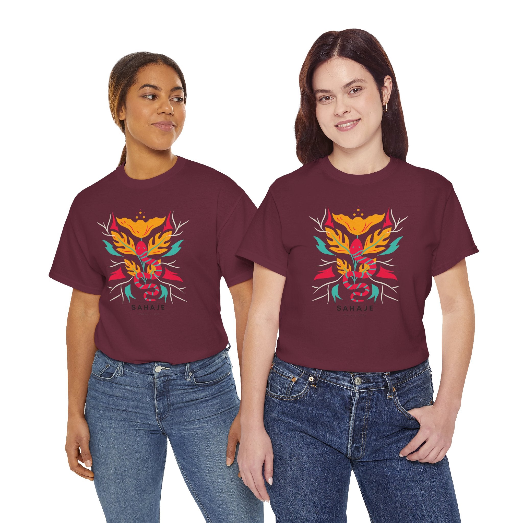 Sahaje Phoenix Floral Tee