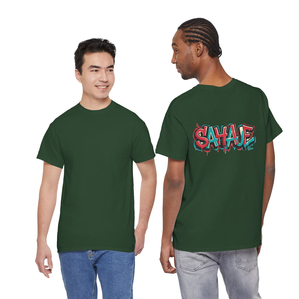 Graffiti "SAVAJE" Tee - Urban Streetwear Graphic T-Shirt