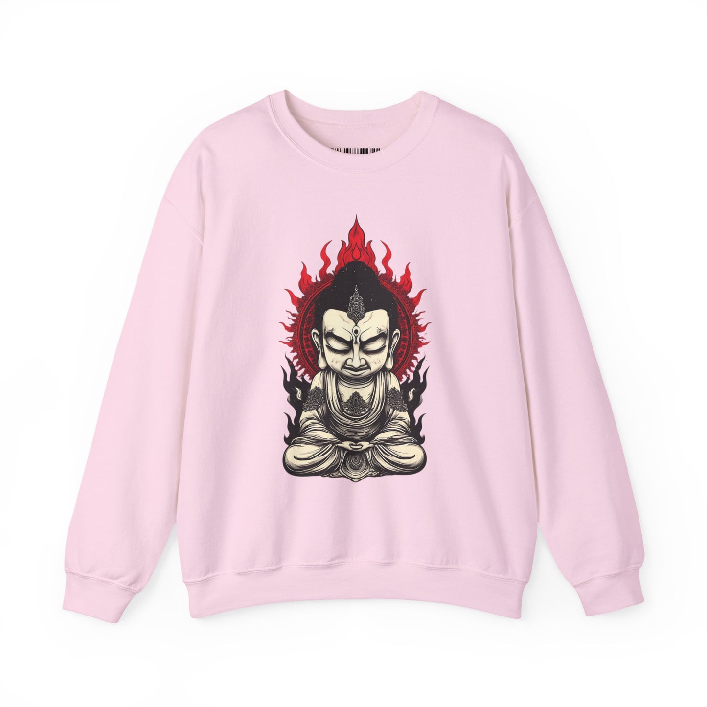 Buddha Flame Crewneck Sweatshirt