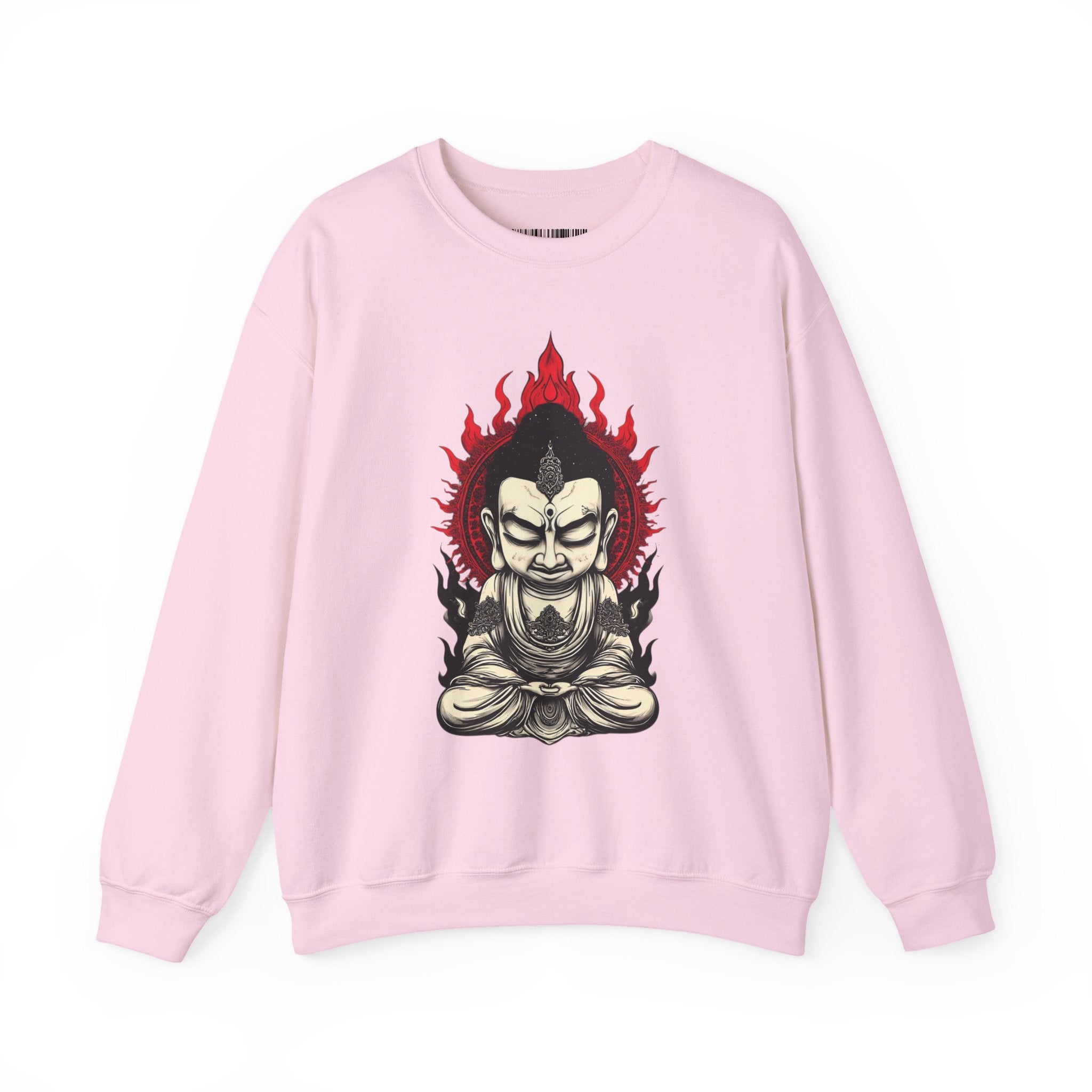 Buddha Flame Crewneck Sweatshirt