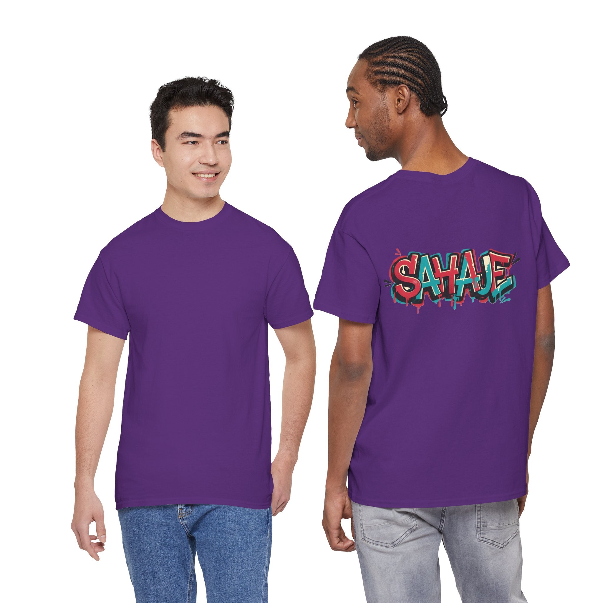 Graffiti "SAVAJE" Tee - Urban Streetwear Graphic T-Shirt