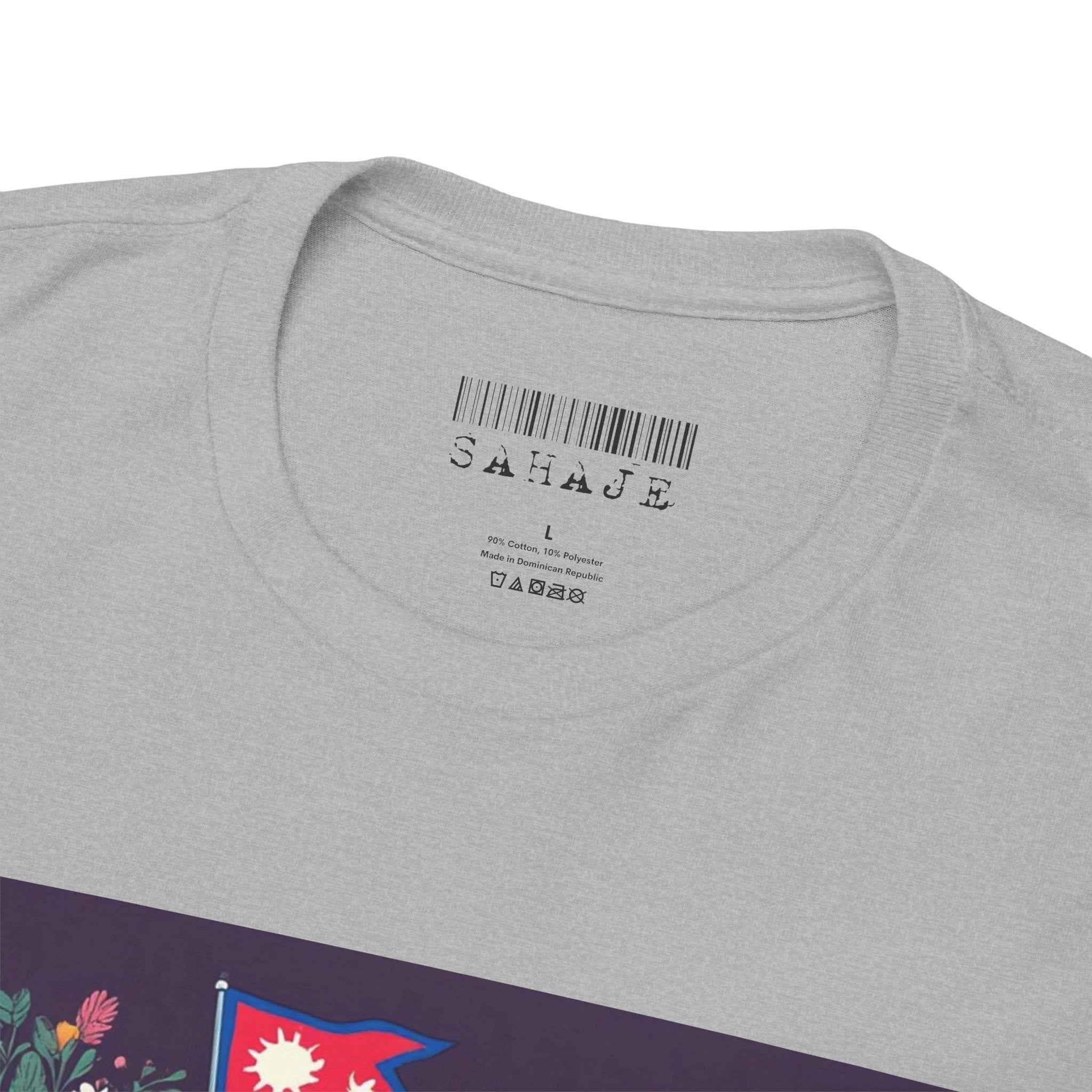 Sahaje Floral Bicycle T‑Shirt