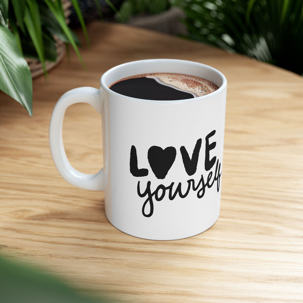 Self-Love Ceramic Mug | Inspirational Coffee Cup | Perfect Gift for Friends & Family | Motivational Tea Mug, Relaxing, Self-Care, [...]