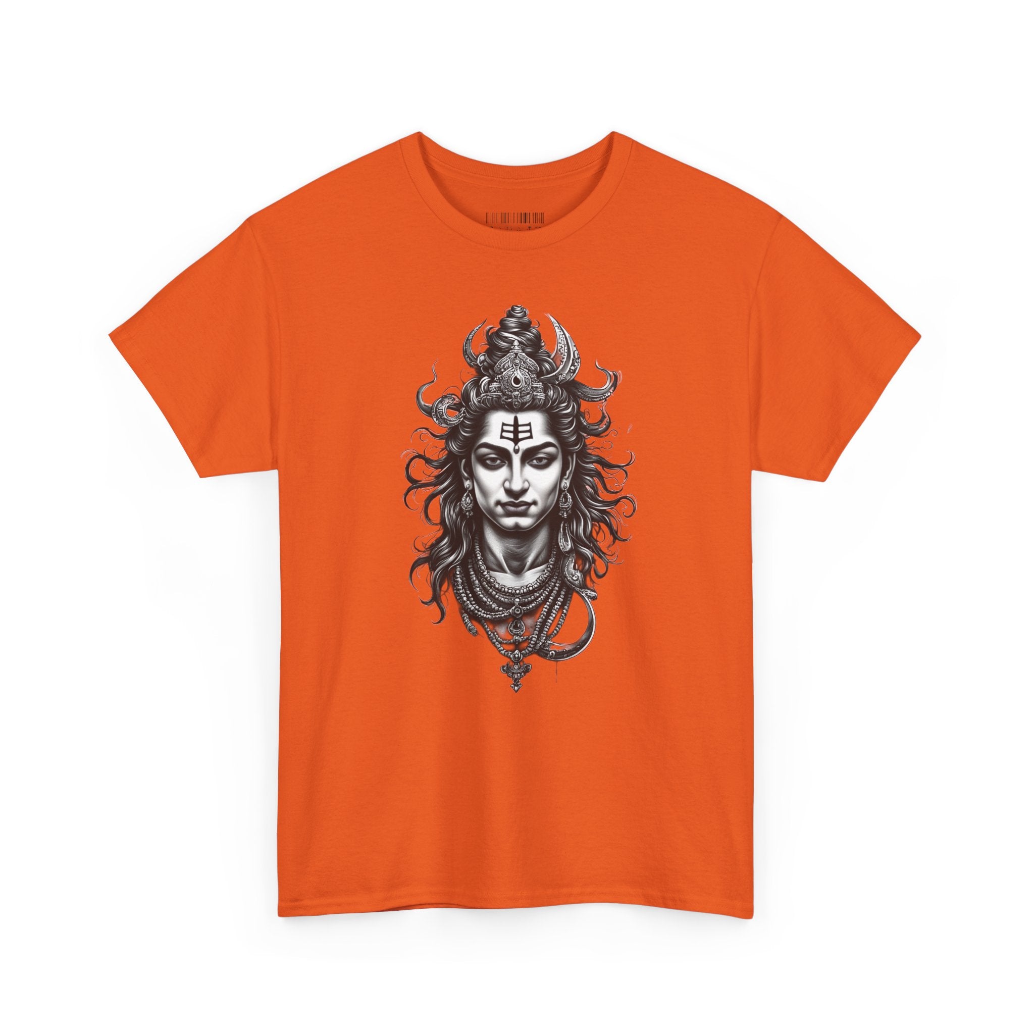 Shiva Portrait Tee — Hindu God Shiva Graphic T-Shirt