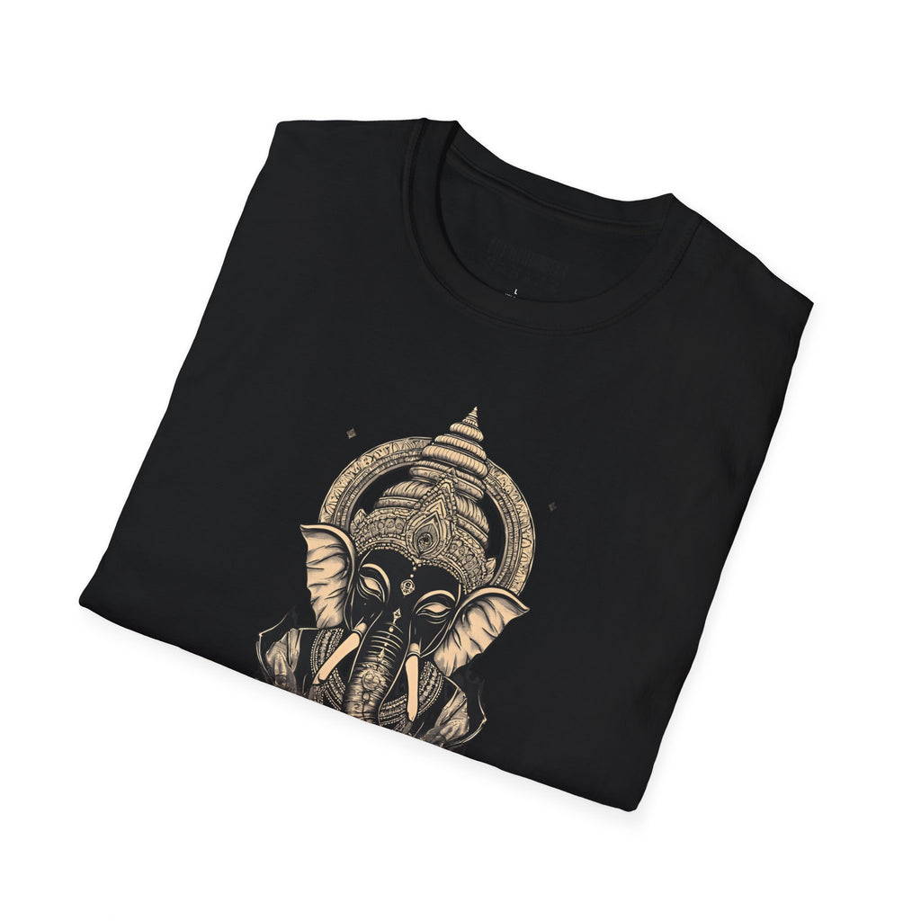 Elephant Mandala T-Shirt — Spiritual Ganesha Graphic Tee