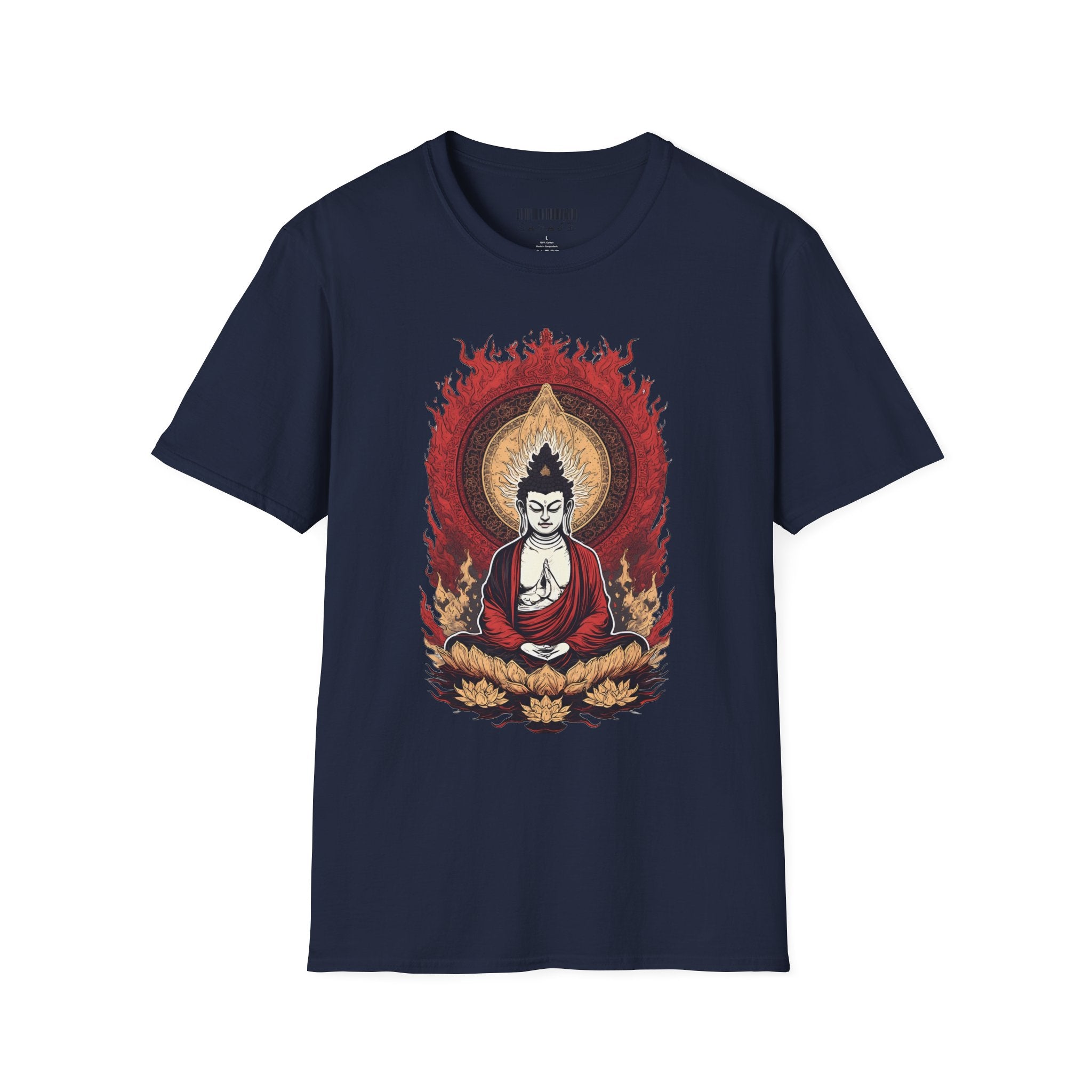 Buddha Lotus T-Shirt — Meditative Zen Graphic Tee