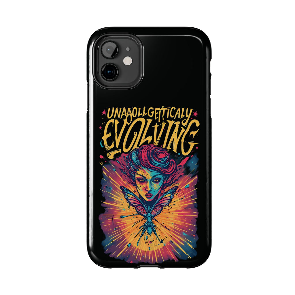 Evolving Butterfly Phone Case — "Unapologetically Evolving" Artistic Protective Case