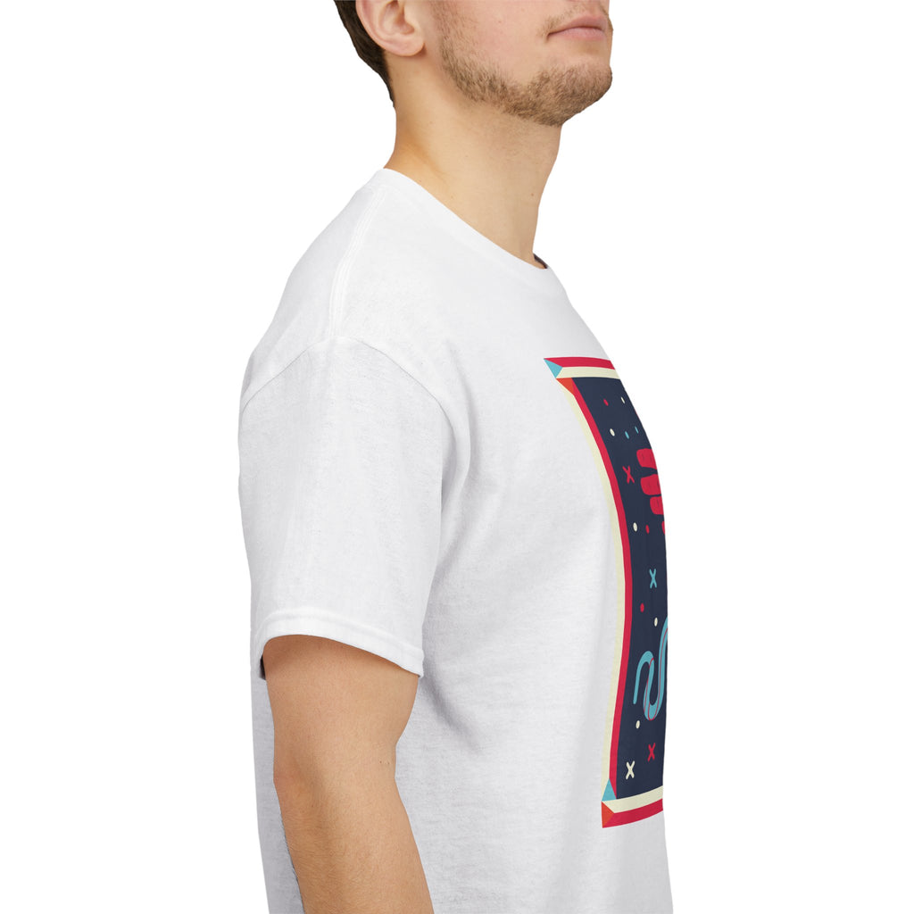 Retro Cosmic Hands T-Shirt — Mystic Hand & Snake Graphic Tee