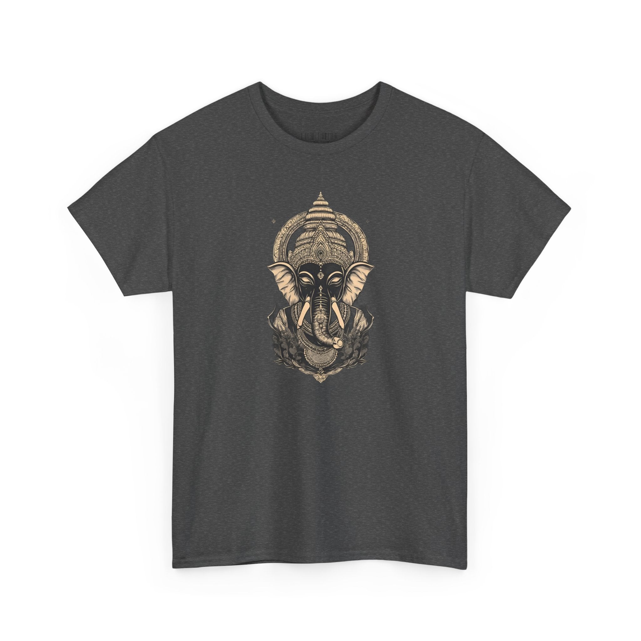 Elephant Mandala T‑Shirt — Spiritual Ganesha-Inspired Graphic Tee