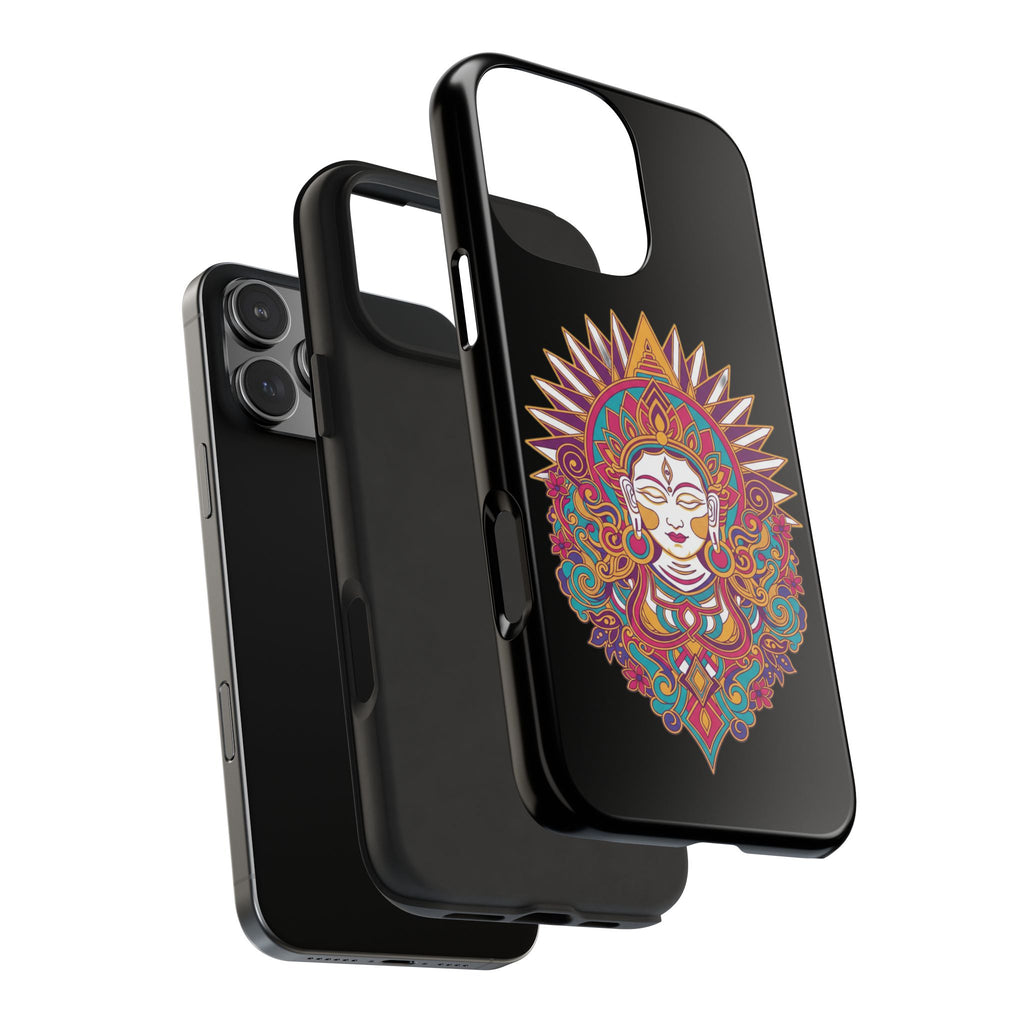 Buddha Mandala Tough Phone Case — Protective Spiritual iPhone Cover