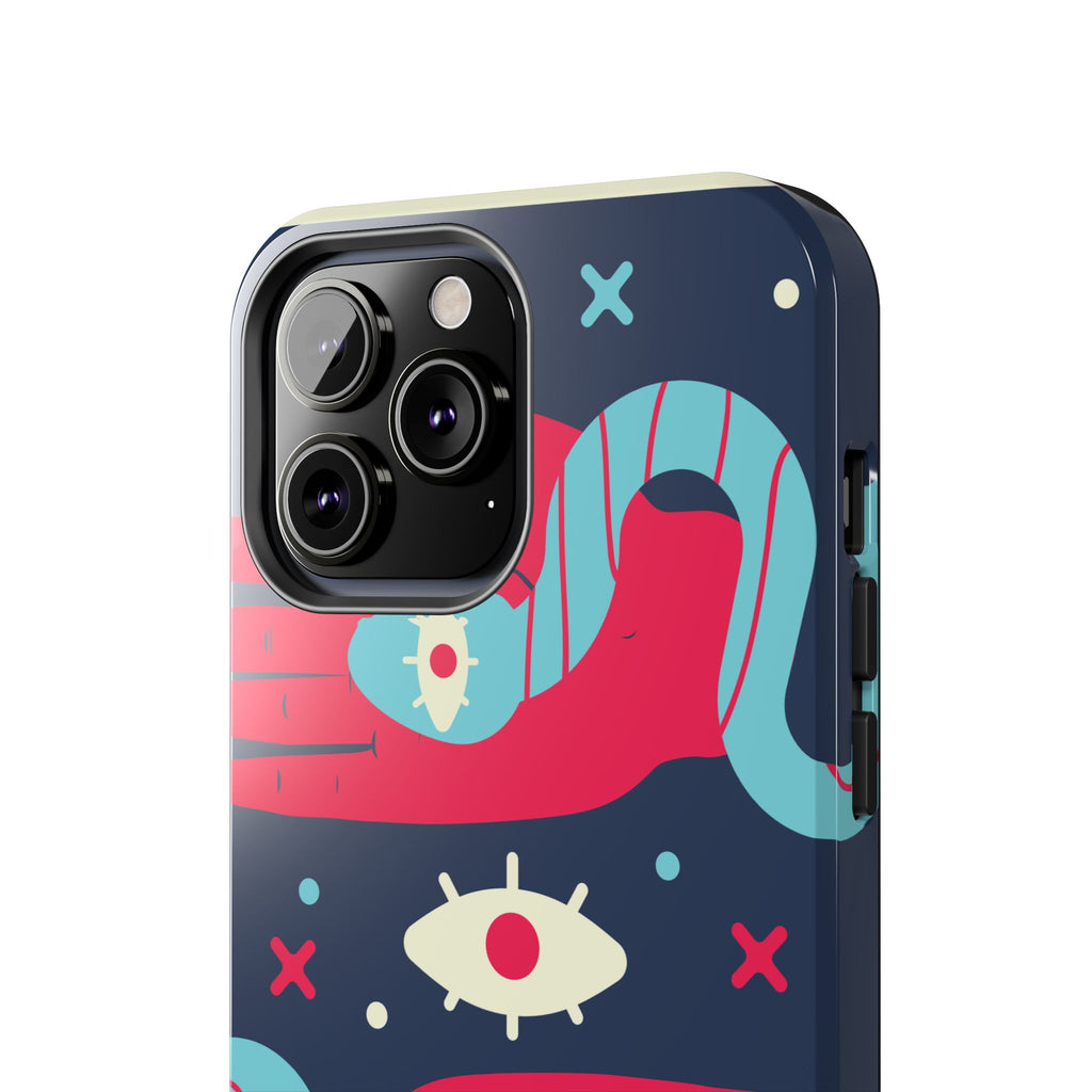 Vibrant Tough Phone Cases with Unique Eye Design, Durable Phone Cover, Trendy Accessories, Gift for Art Lovers, Unique Phone Protector
