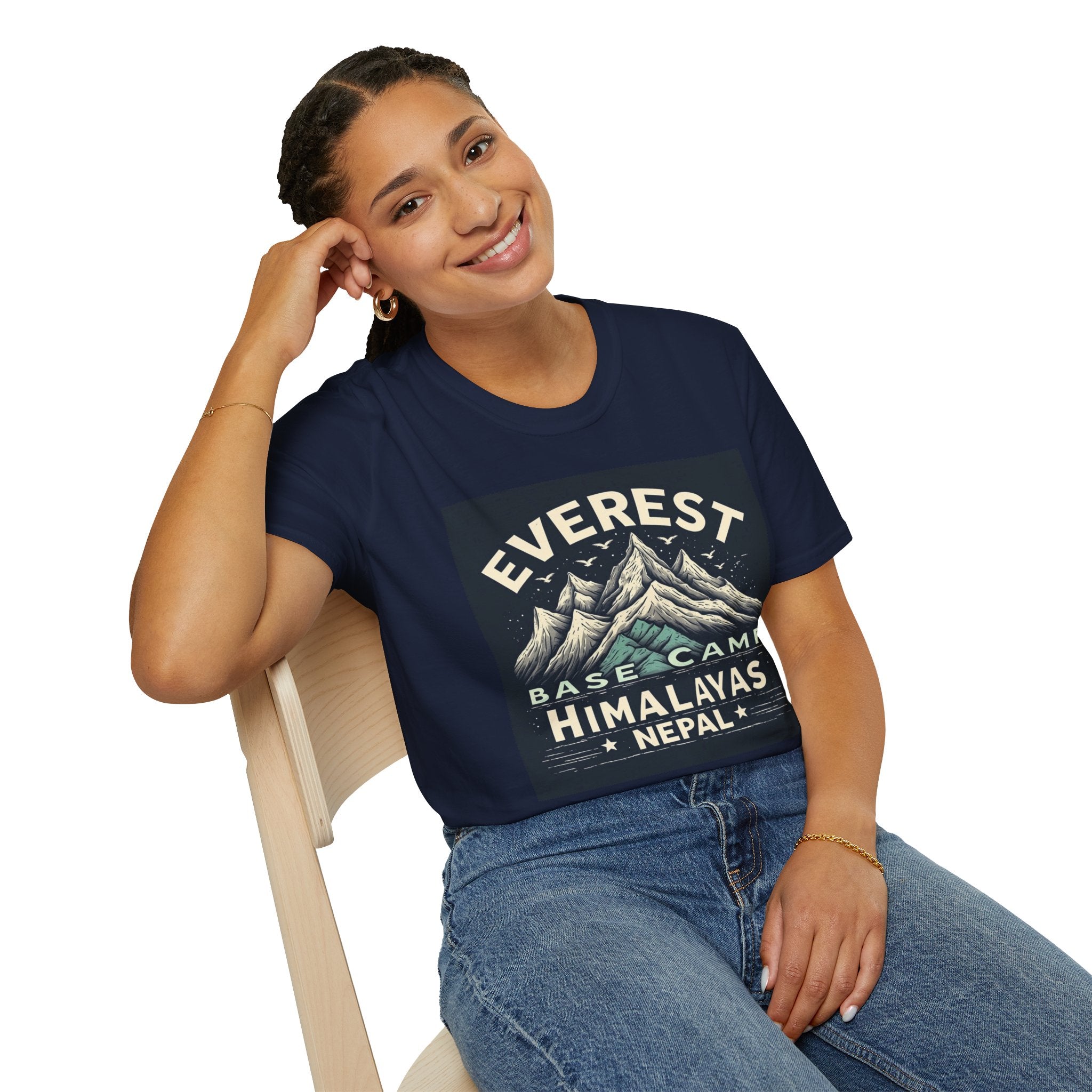 Everest Base Camp T-Shirt – Himalayas Nepal Vintage Mountain Tee