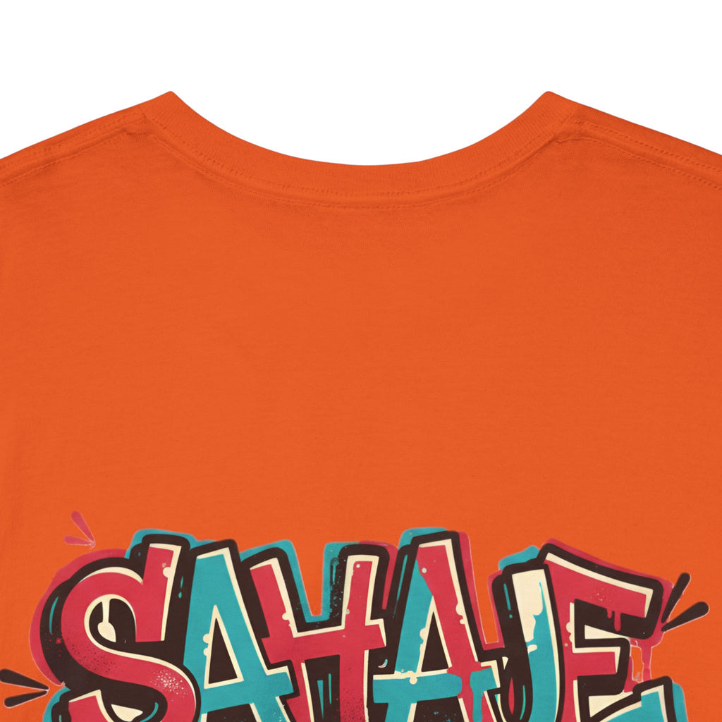 Graffiti "SAVAJE" Tee - Urban Streetwear Graphic T-Shirt