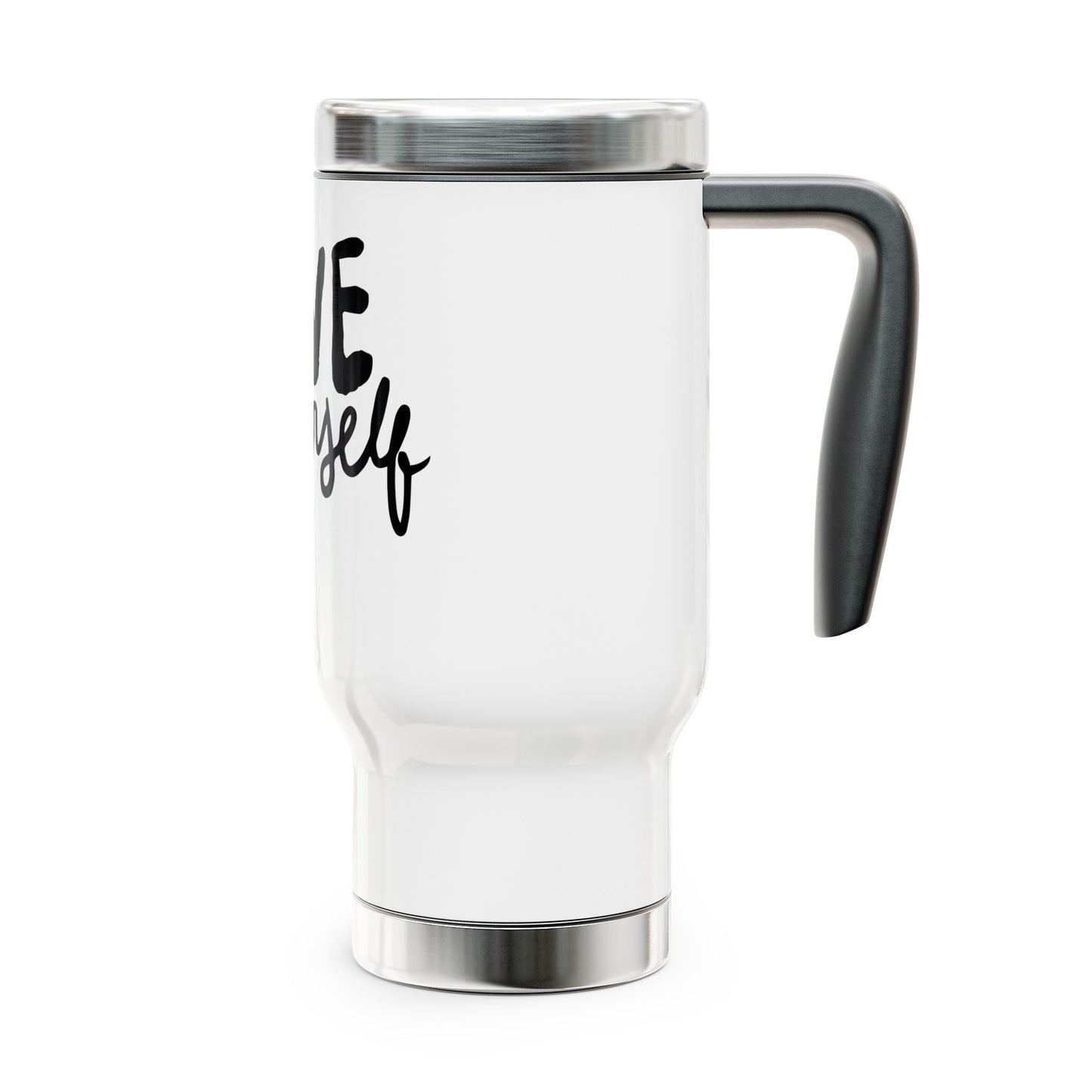 Love Yourself Stainless Steel Travel Mug, Inspirational Travel Coffee Cup, Motivational Drinkware, Perfect Gift for Friends, Self-Care [...]