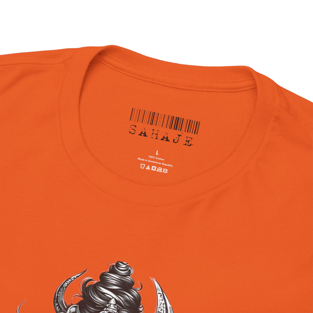 Shiva Portrait Tee — Hindu God Shiva Graphic T-Shirt