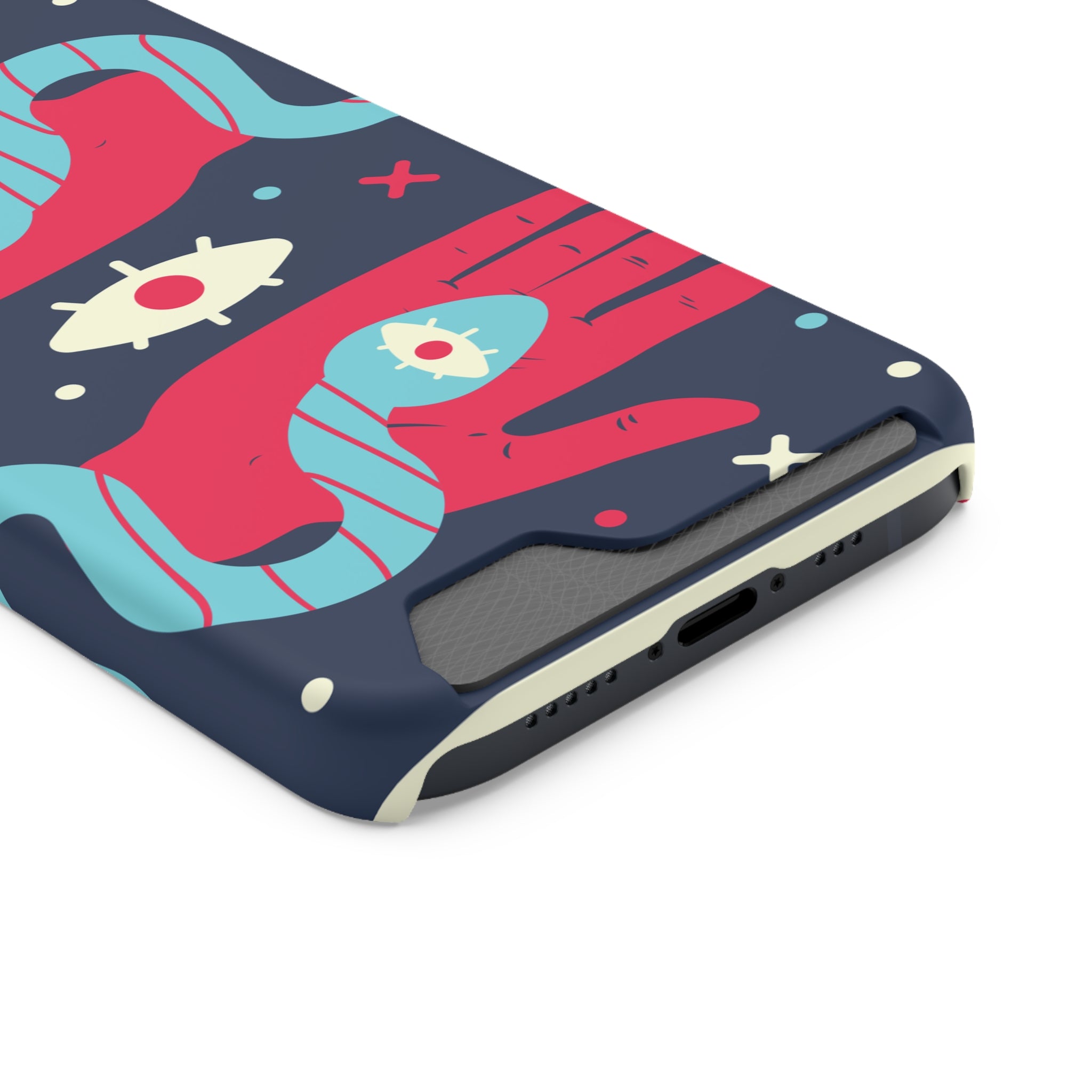 Mystical Phone Case with Card Holder - Boho Chic Style, Unique Design for Everyday Use, Perfect Gift for Creatives, Eye-Catching [...]