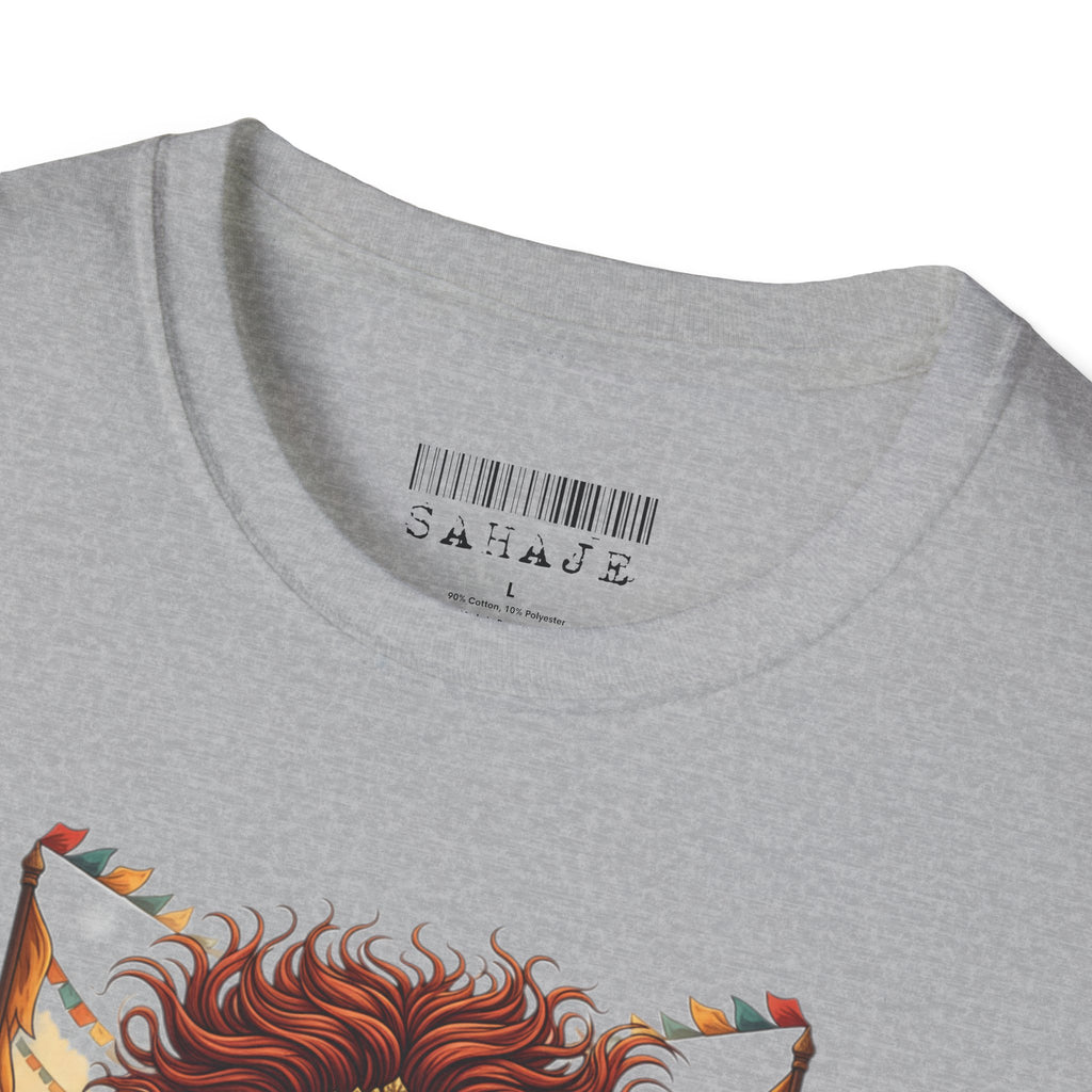 Native Warrior Spirit T‑Shirt — Tribal Dance Illustration