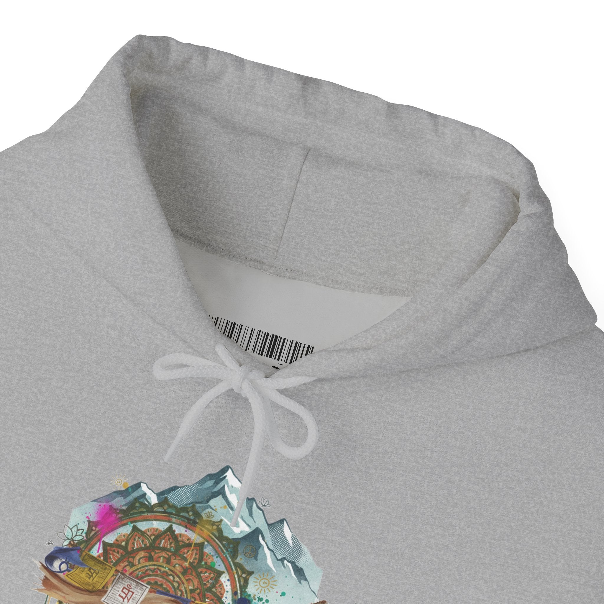 Adventure Landscape Hoodie — Cozy Mountain & Cabin Graphic Sweatshirt