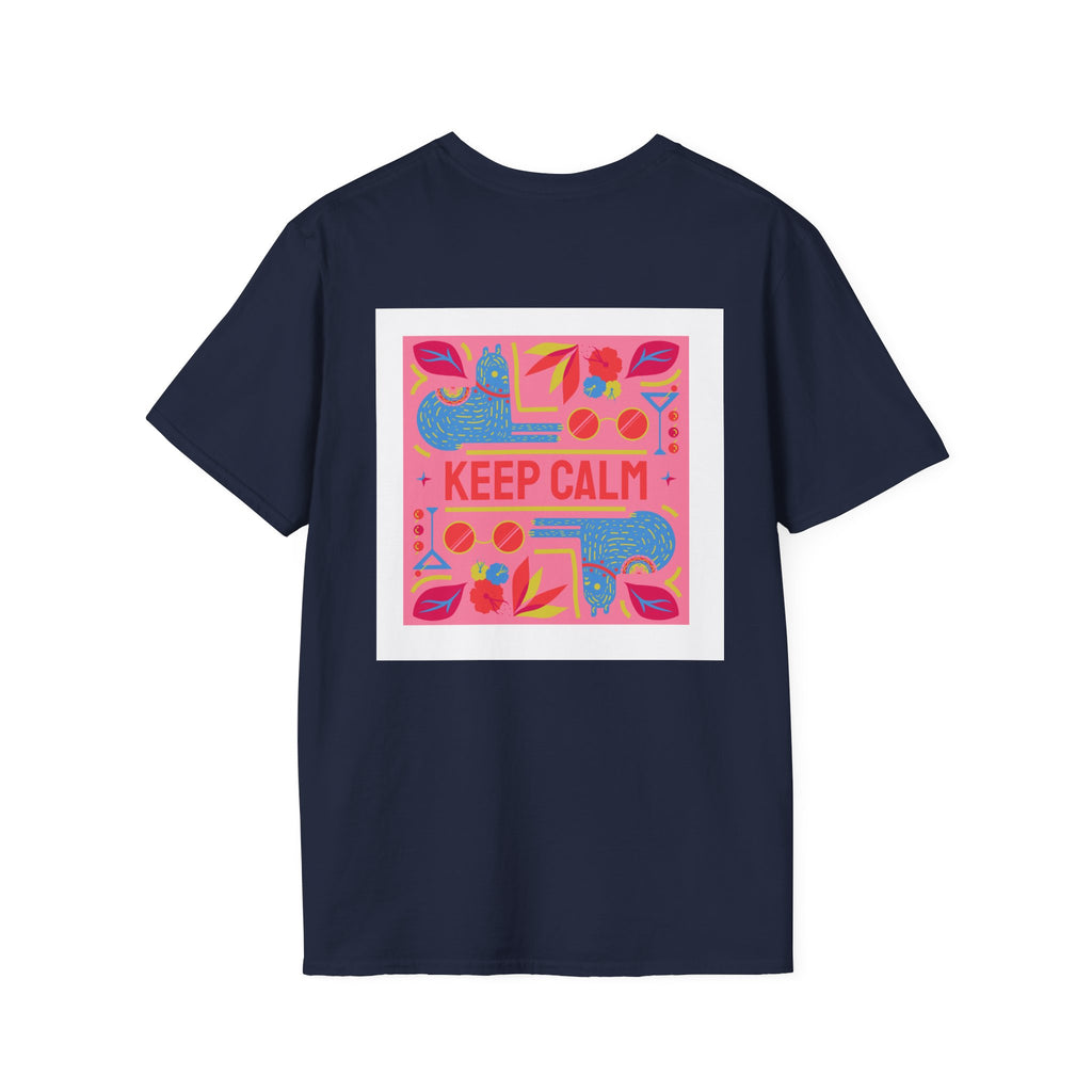 Keep Calm Floral Graphic T-Shirt