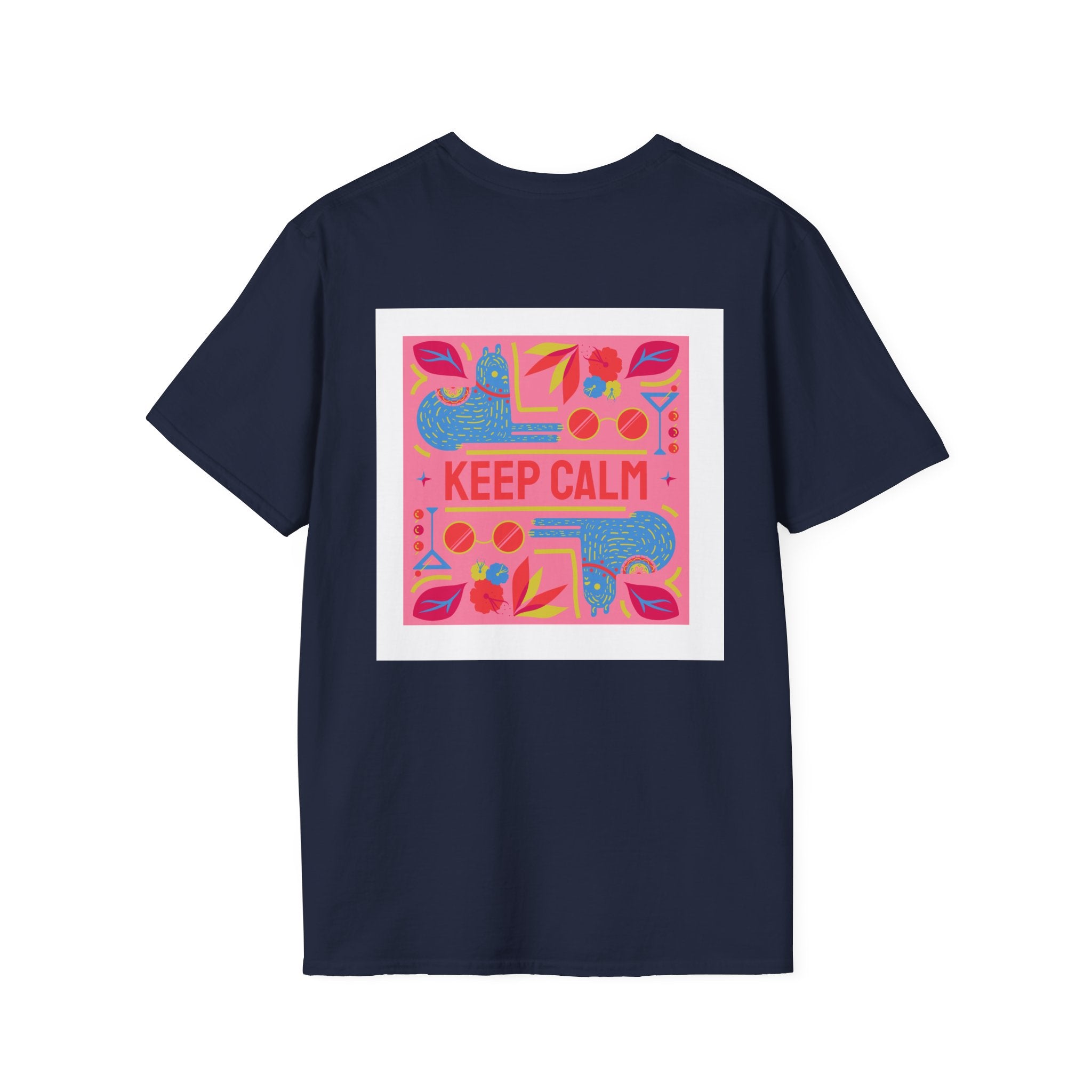 Keep Calm Floral Graphic T-Shirt