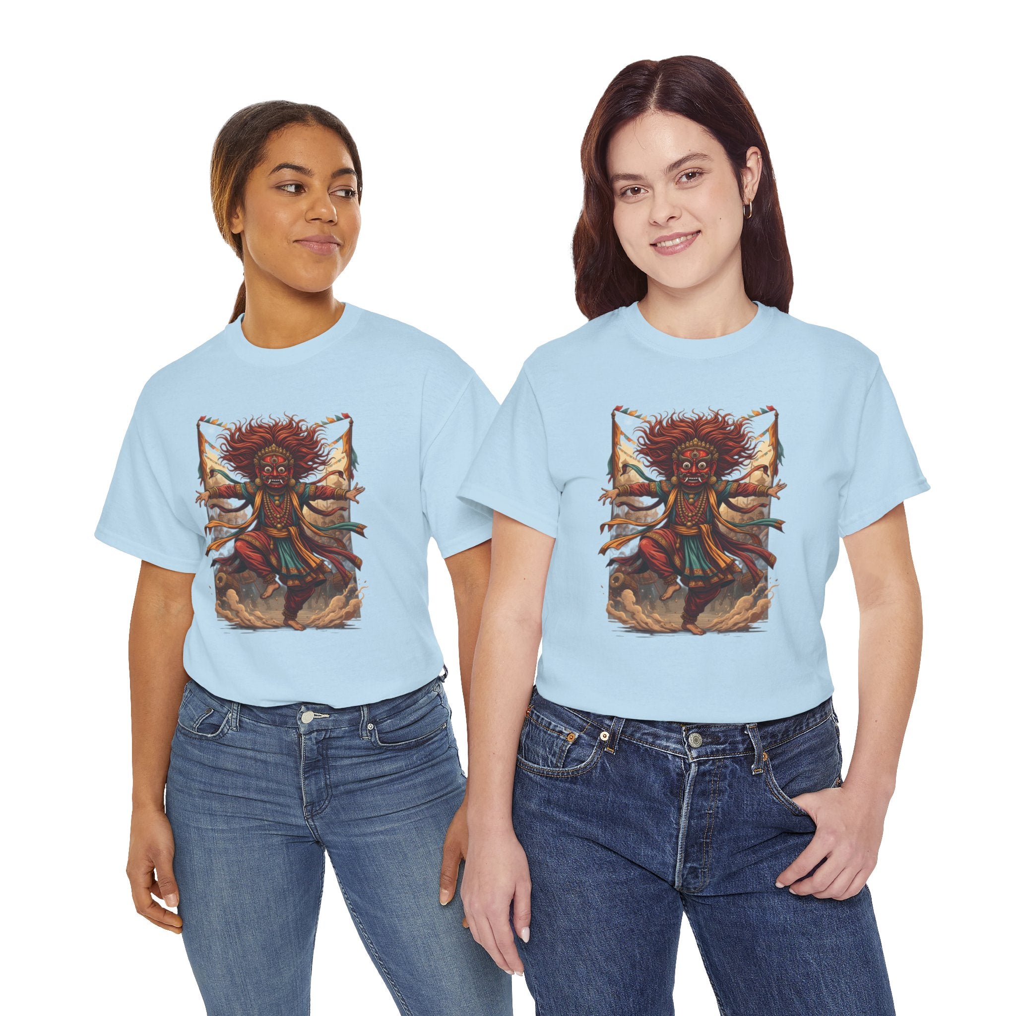 T-Shirt — Tribal Dancer Graphic Tee (Native Spirit Warrior Art)