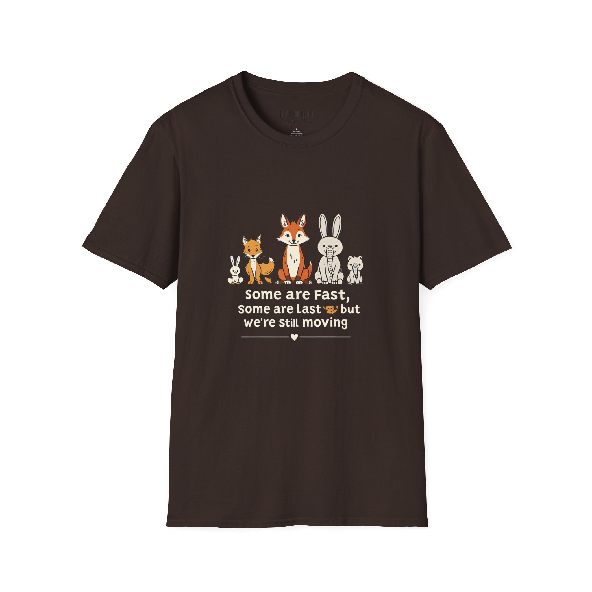 Woodland Friends T-Shirt — Cute Fox, Bunny & Squirrel Graphic