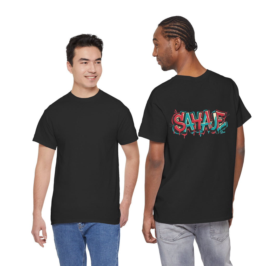 Graffiti "SAVAJE" Tee - Urban Streetwear Graphic T-Shirt