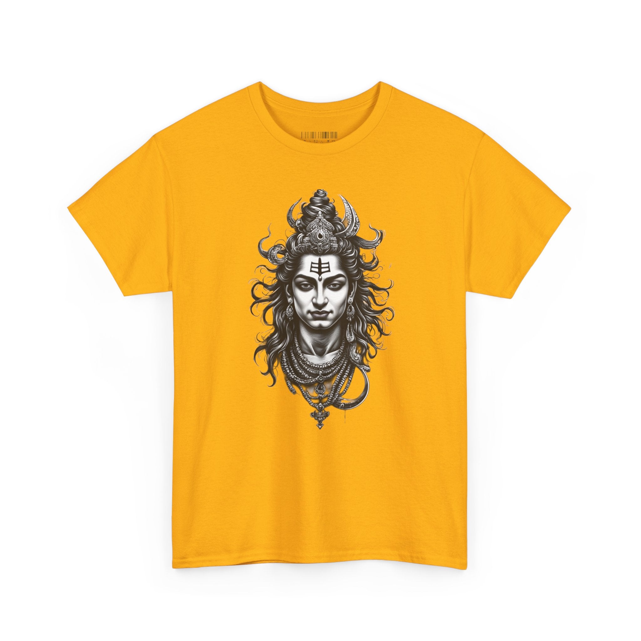 Shiva Portrait Tee — Hindu God Shiva Graphic T-Shirt
