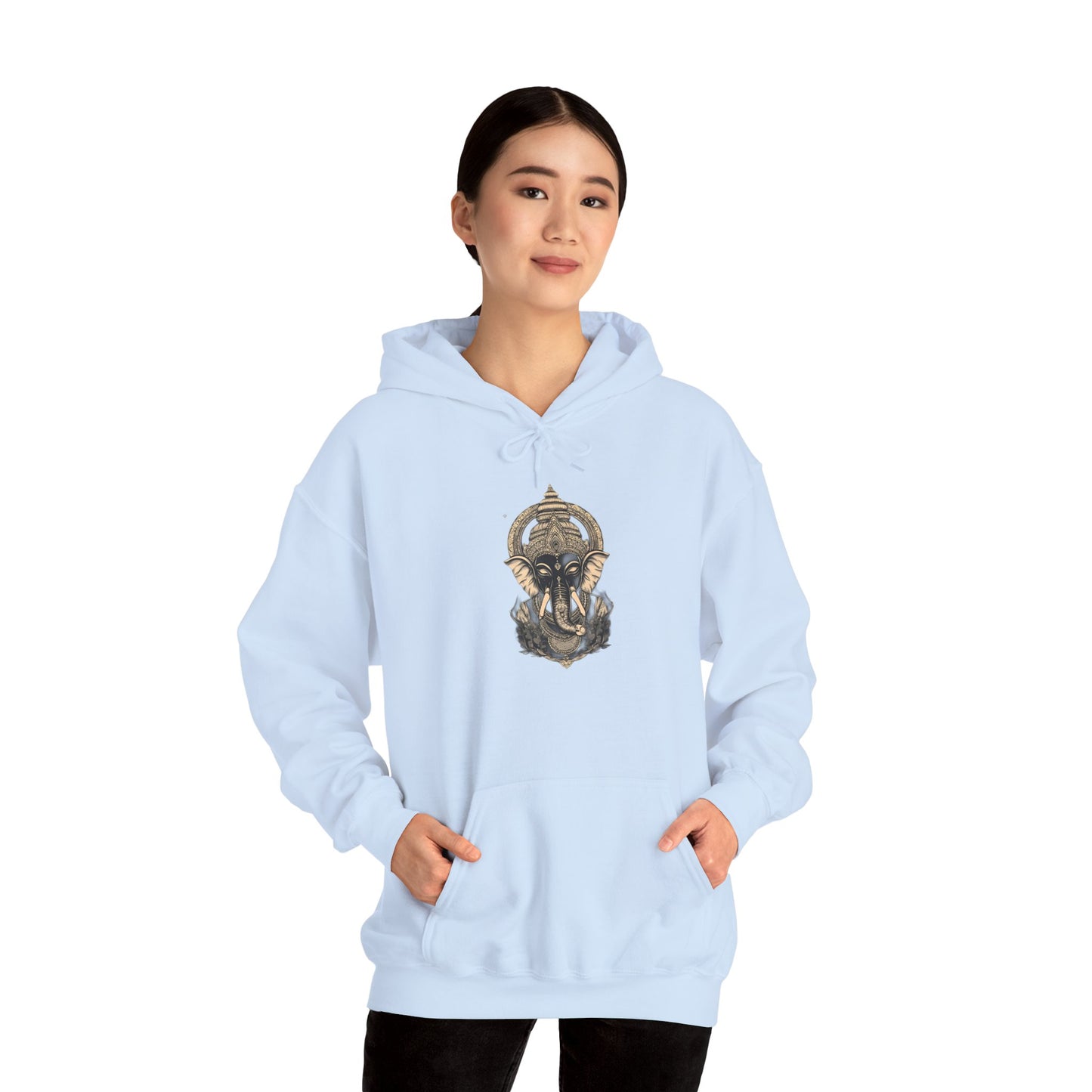 Egyptian Pharaoh Helmet Hoodie — Ancient Warrior Graphic Sweatshirt