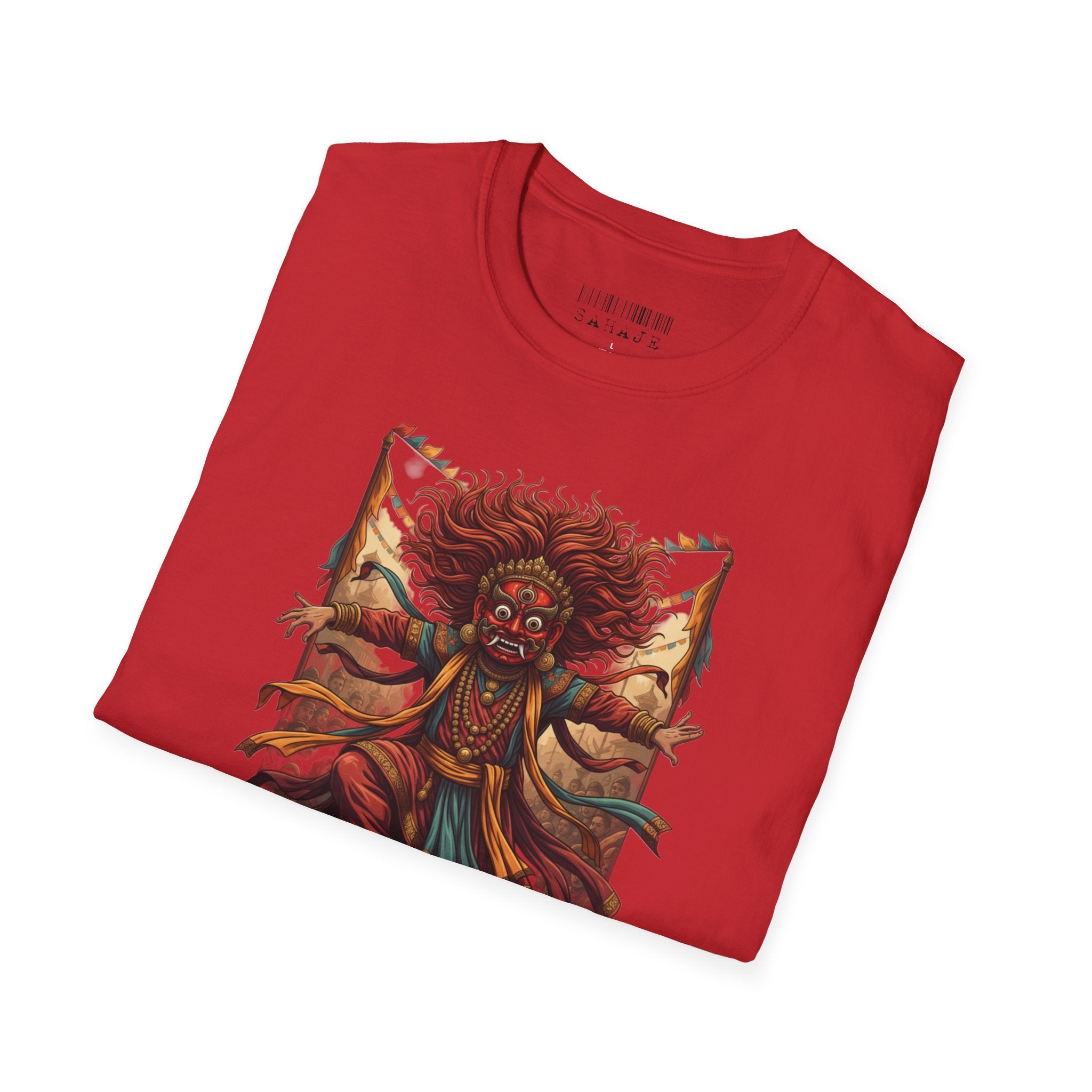 Native Warrior Spirit T‑Shirt — Tribal Dance Illustration