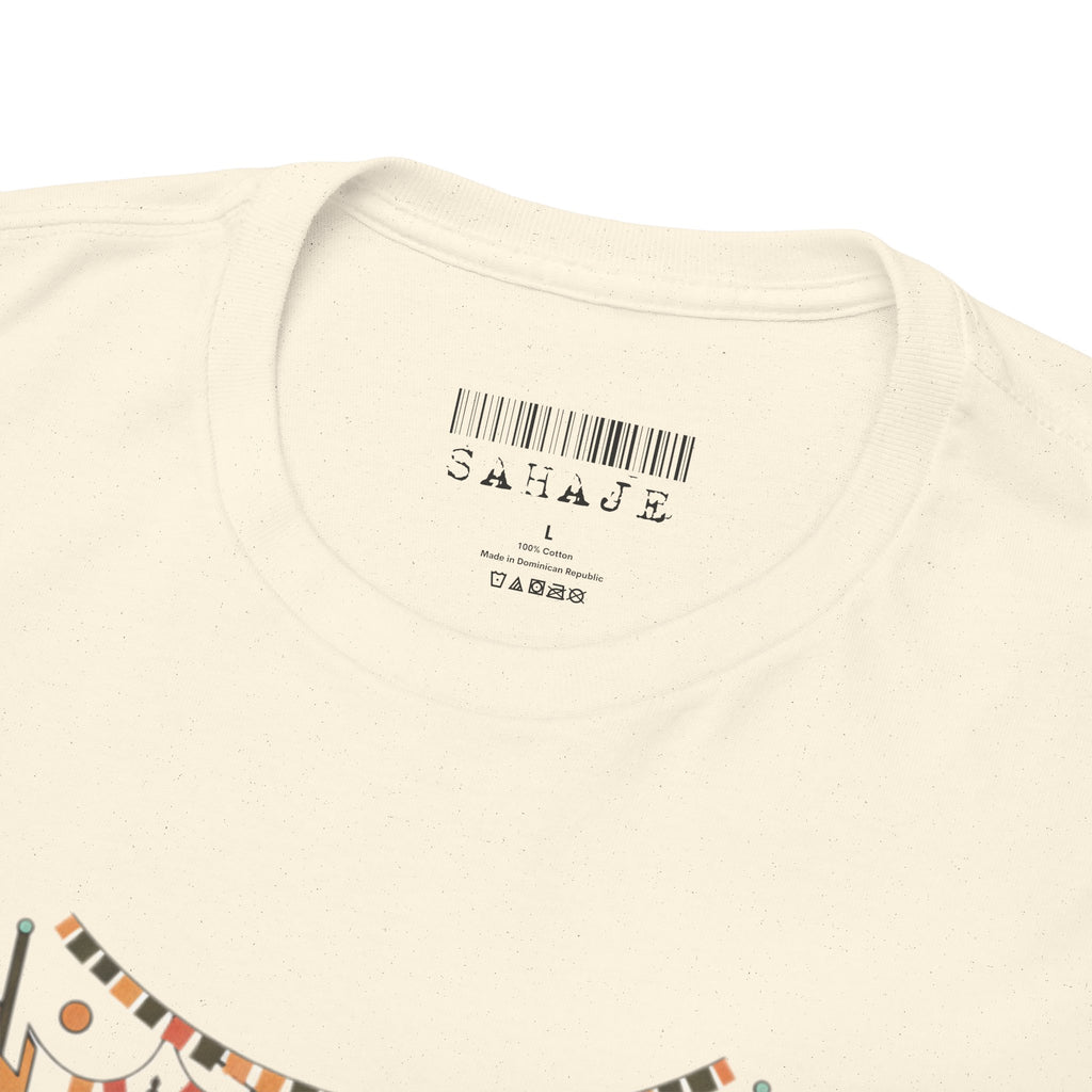 Mandala Cityscape Tee — Boho Urban Art Graphic T-Shirt