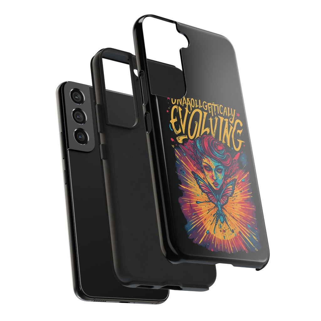 Evolving Butterfly Phone Case — "Unapologetically Evolving" Artistic Protective Case