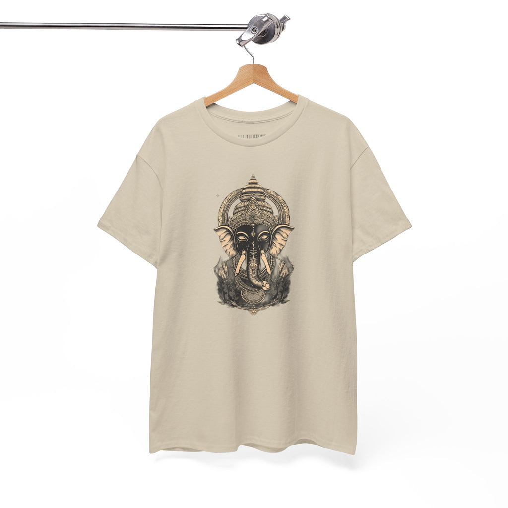 Elephant Mandala T‑Shirt — Spiritual Ganesha-Inspired Graphic Tee