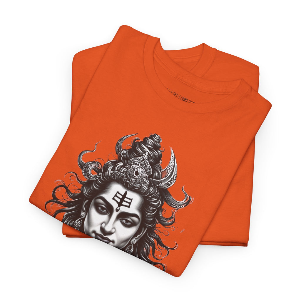 Shiva Portrait Tee — Hindu God Shiva Graphic T-Shirt