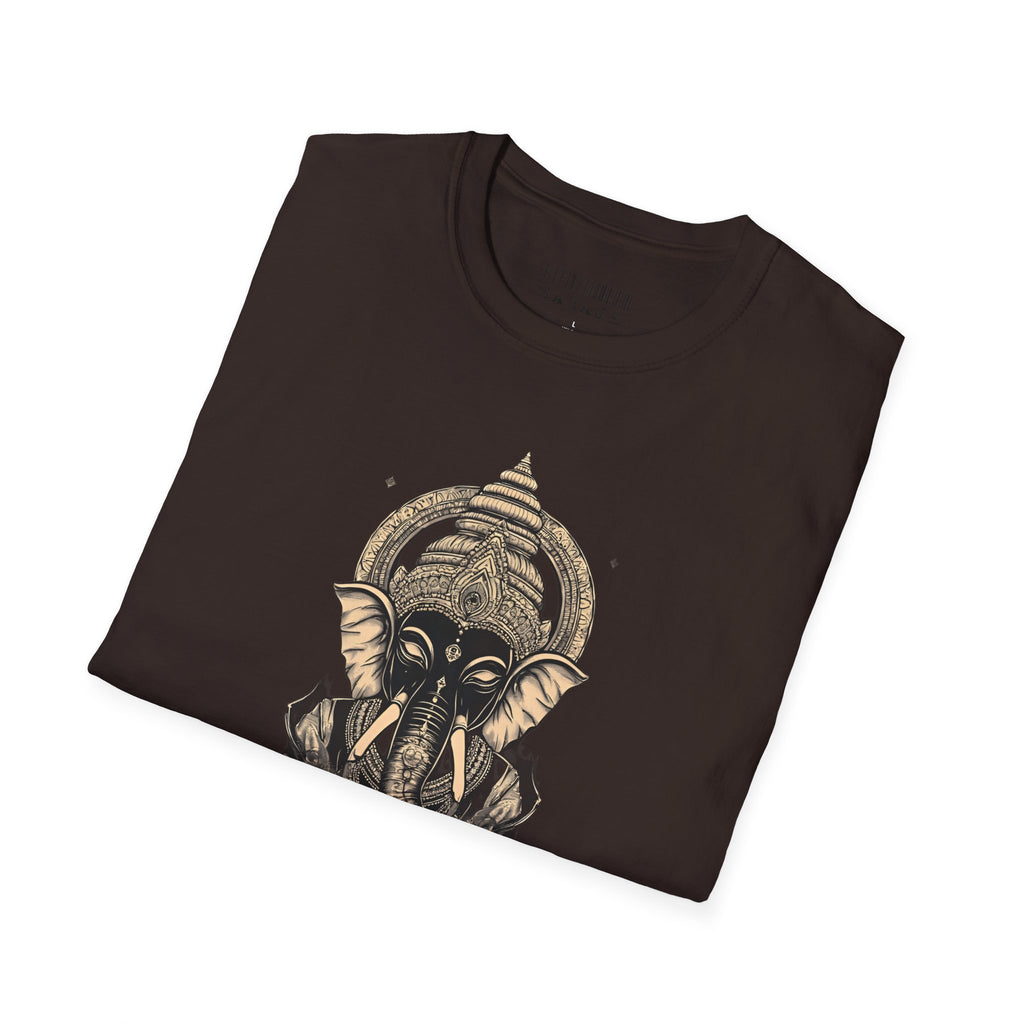 Elephant Mandala T-Shirt — Spiritual Ganesha Graphic Tee